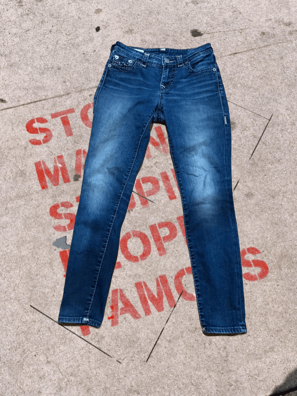 True Religion Y2K vintage true religion jeans denim Streetwear Size 26" / US 2 / IT 38 - 1 Thumbnail