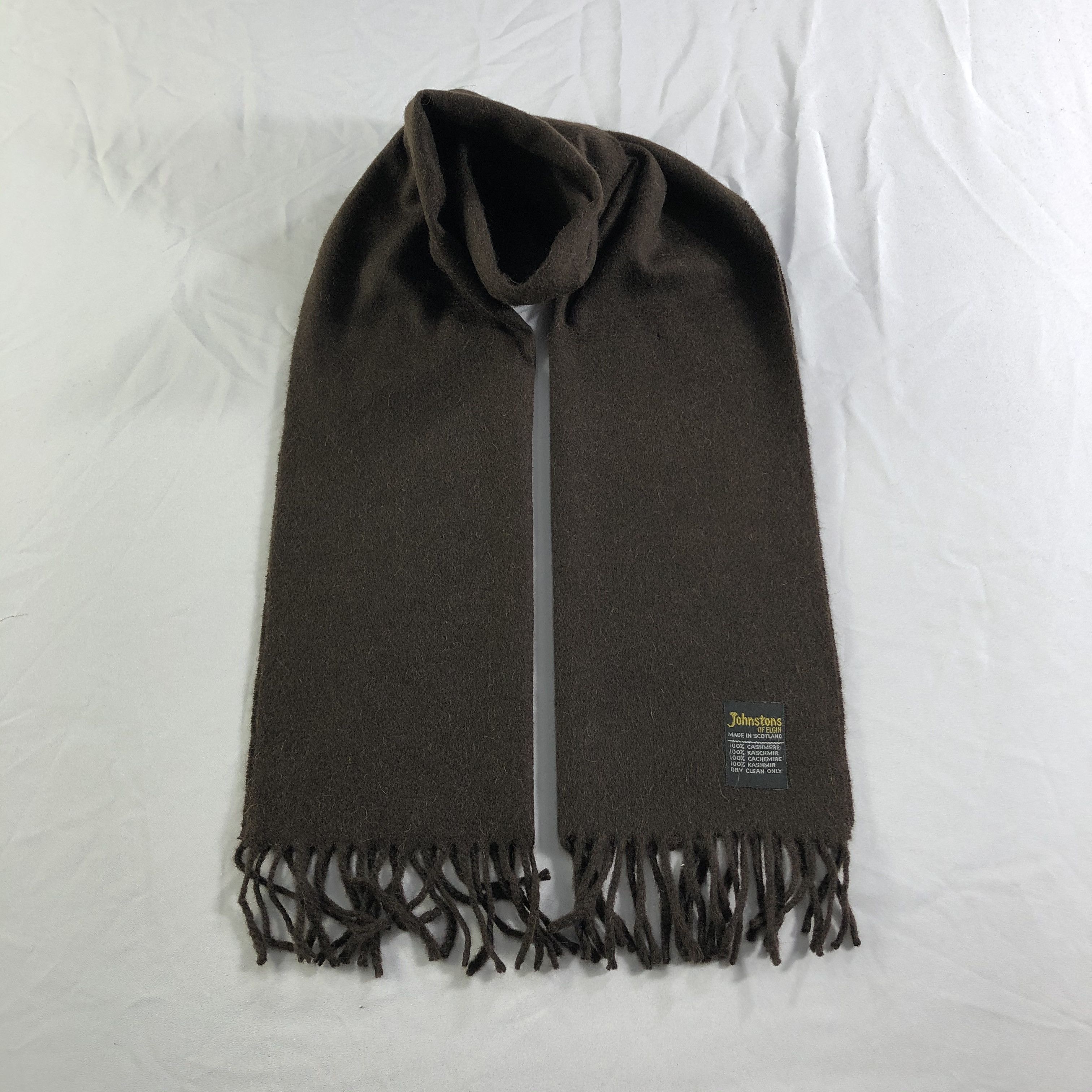 Johnstons Of Elgin Cashmere Scarf Muffler Neckwear V2381