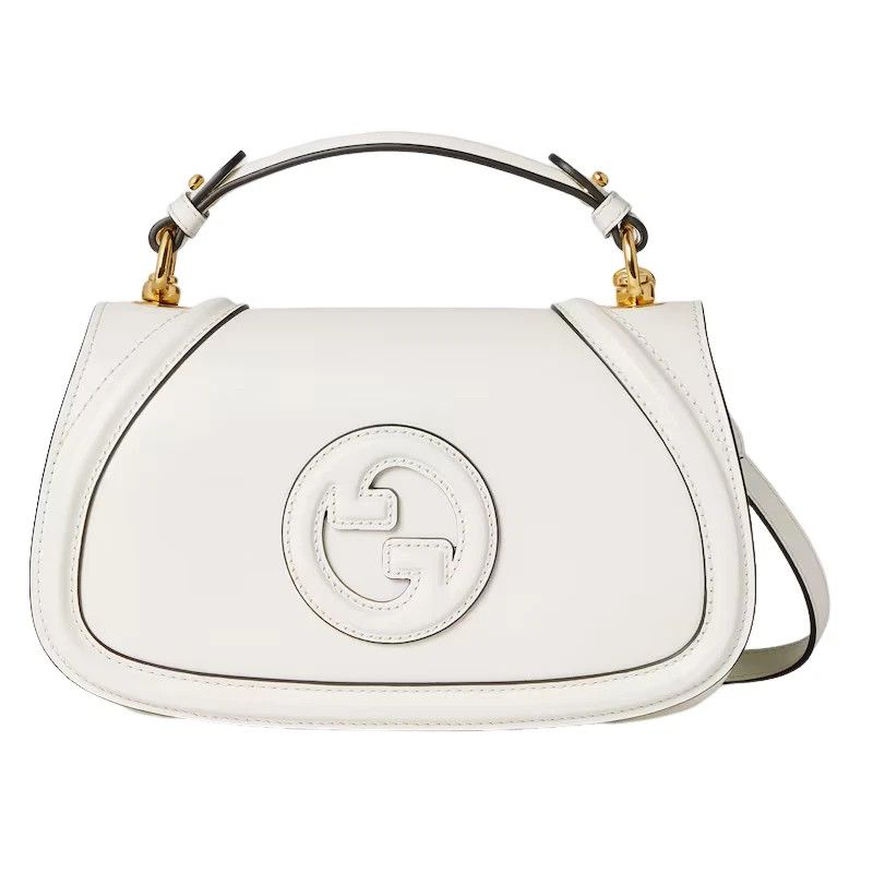 Gucci GUCCI Blondie White Leather Shoulder Bag New & Auth Size ONE SIZE - 1 Thumbnail