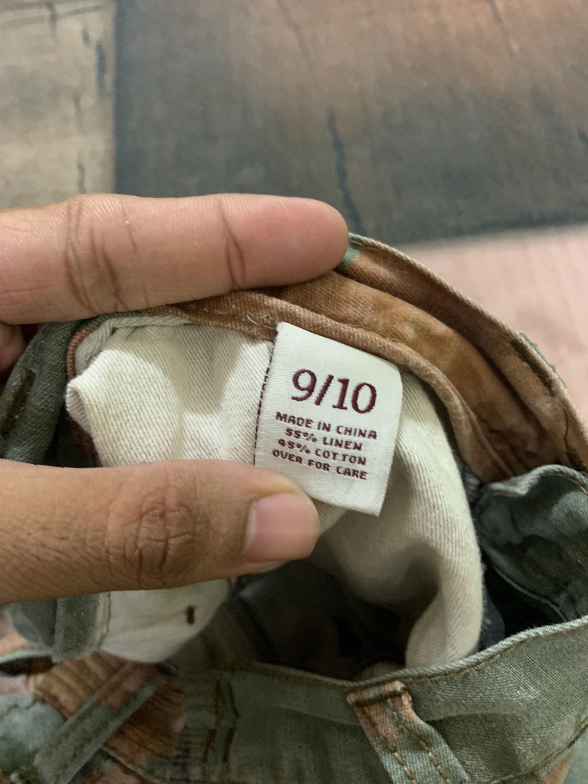 If Six Was Nine SICK FLARE cargo multipocket bondage army pant GOA style Size 31" - 5 Thumbnail