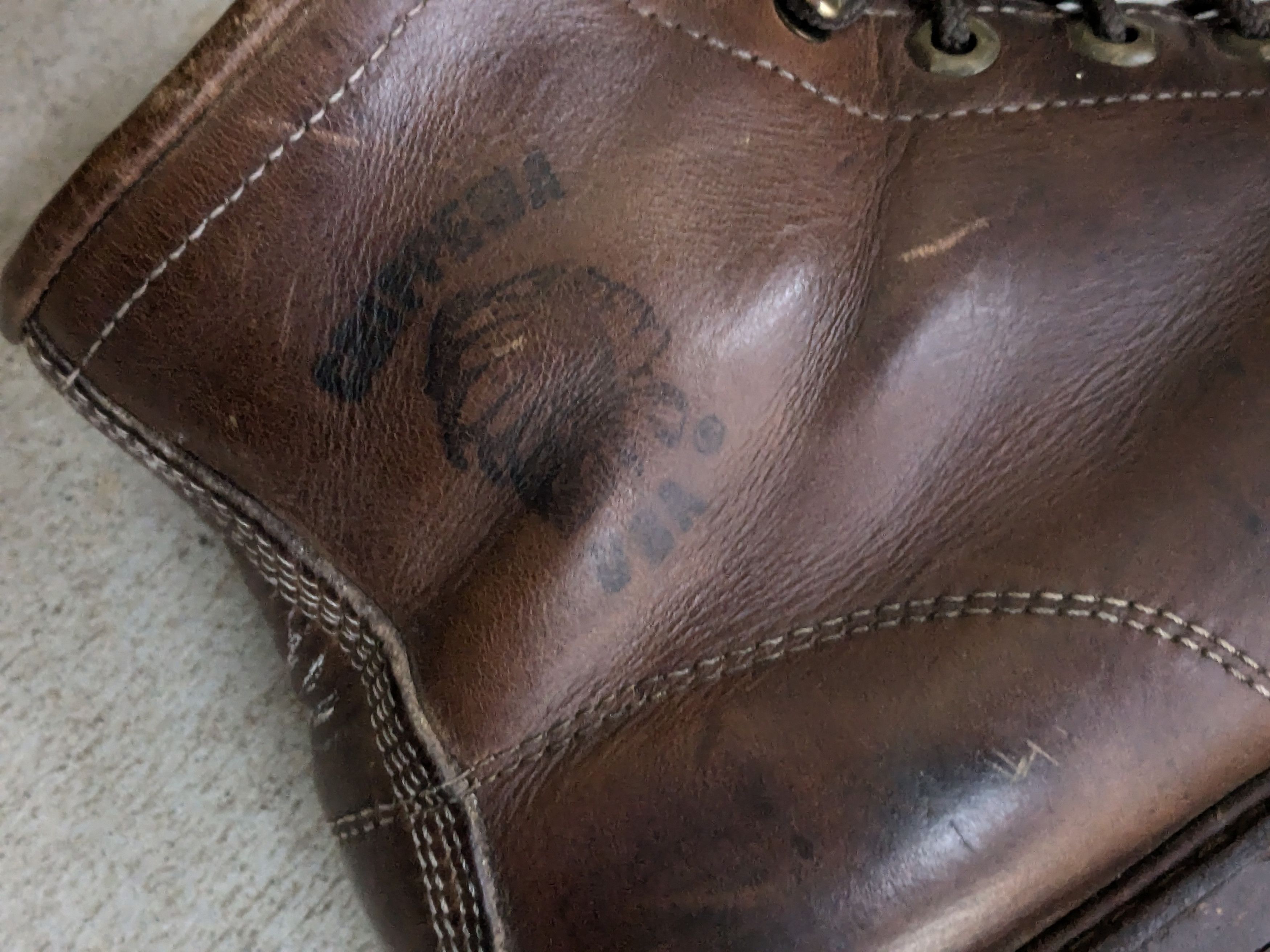 Chippewa × Vintage Chippewa Boots Brown 10 Leather Rubber Combat Work Vibram Size US 10 / EU 43 - 10 Thumbnail