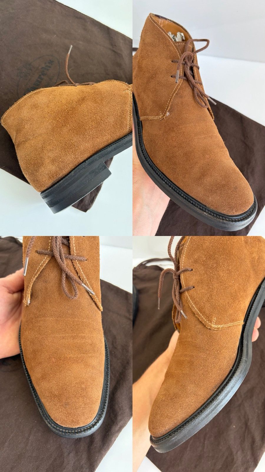 Church's Church’s Ryder 3 Brown Suede Rare Chukka Desert Boots Size US 7 / EU 40 - 11 Thumbnail
