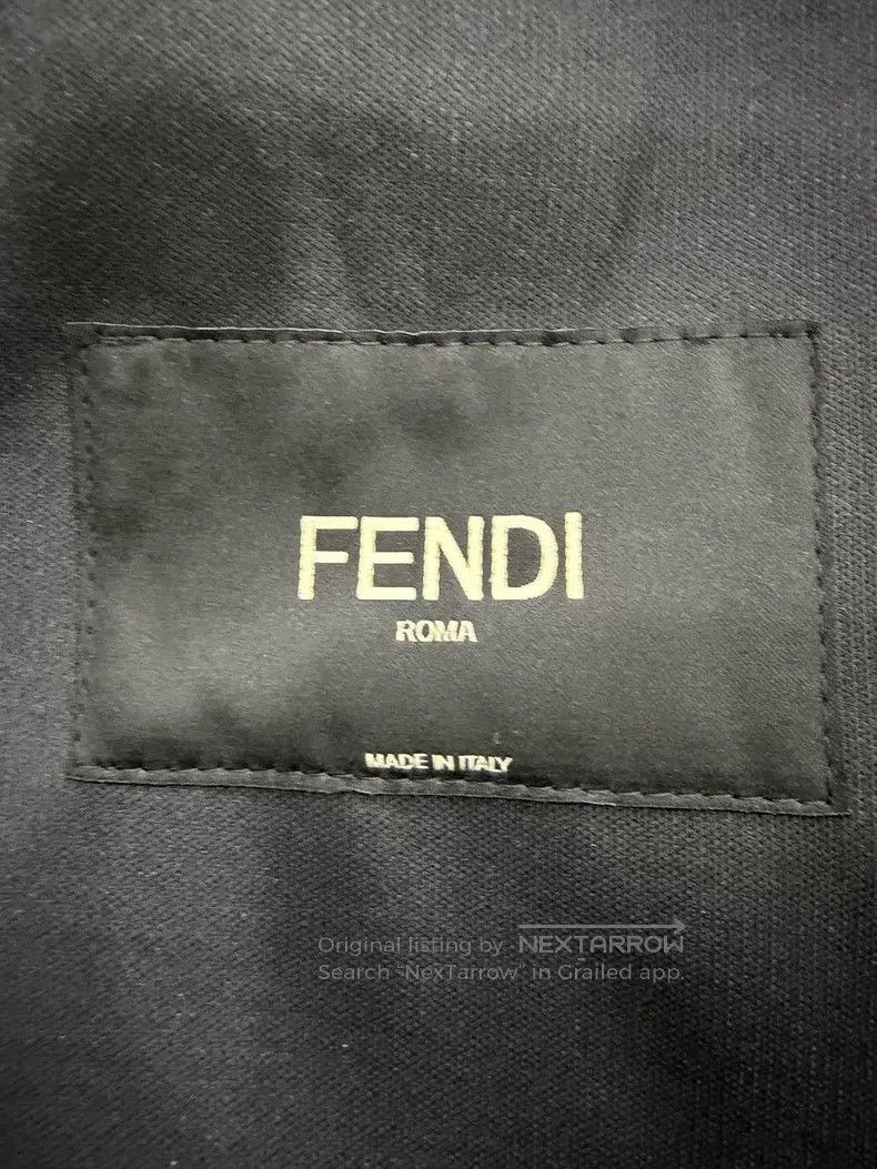 Fendi Fendi Long hooded coat, classic NERO series Size US M / EU 48-50 / 2 - 6 Thumbnail