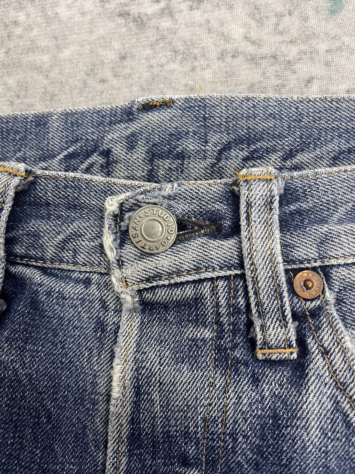 Studio D'Artisan Vintage Studio D'Artisan x Quadro G-001 Selvedge Jeans Size US 31 - 7 Thumbnail