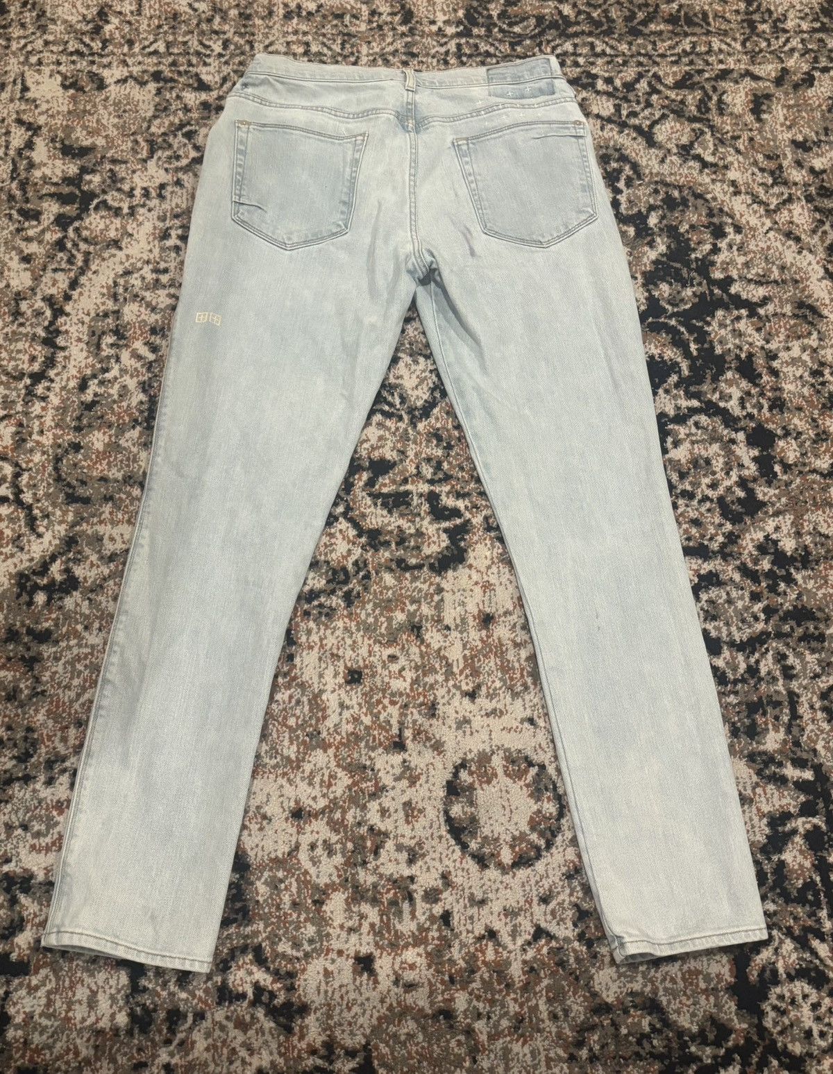 Ksubi Ksubi Heavy Metal Van Winkle Slim Straight Jeans 36 × 32 Size US 36 / EU 52 - 2 Thumbnail