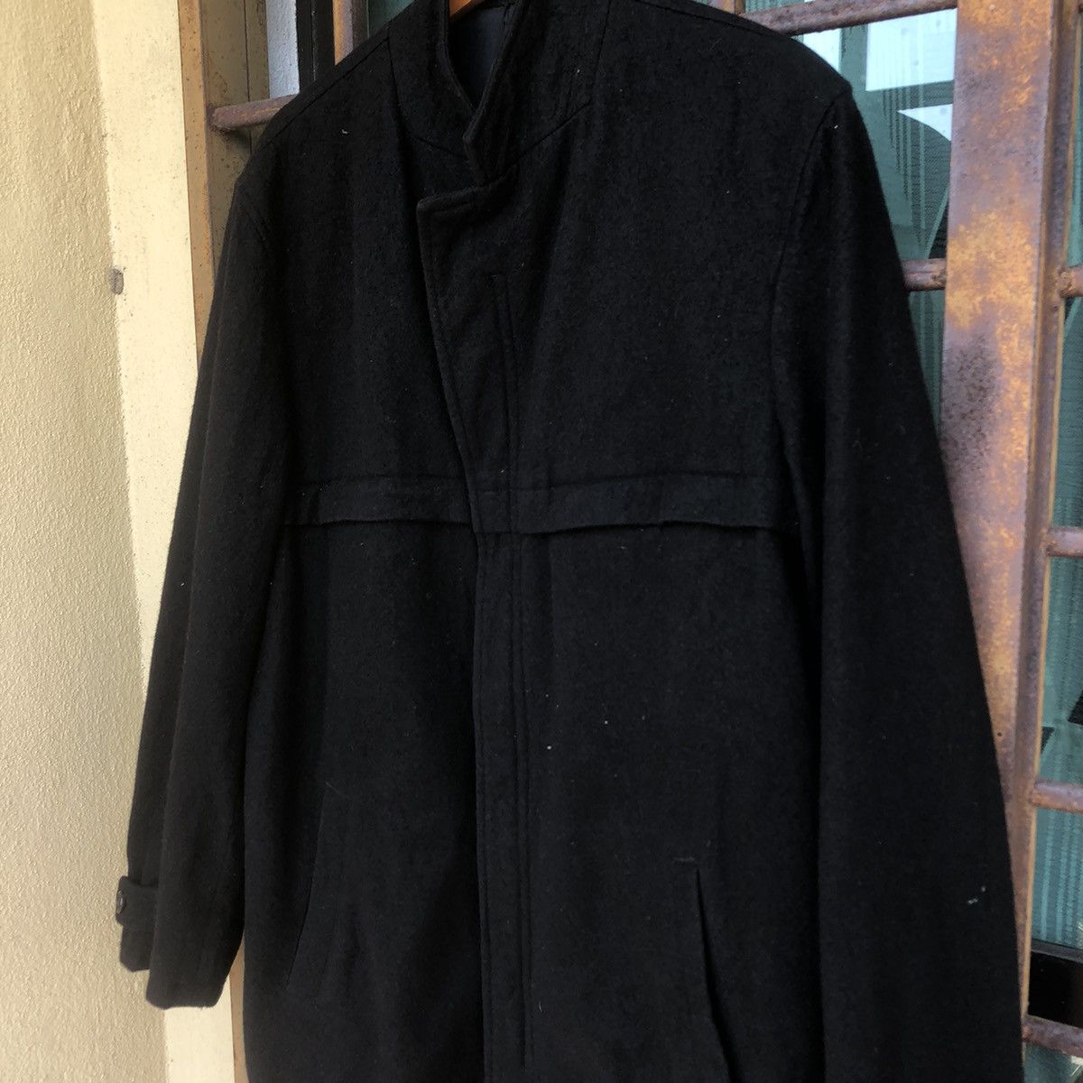 Comme des Garcons × Comme des Garcons Homme CDG Homme Wool Zipper Long Coat Jacket Size US M / EU 48-50 / 2 - 3 Thumbnail