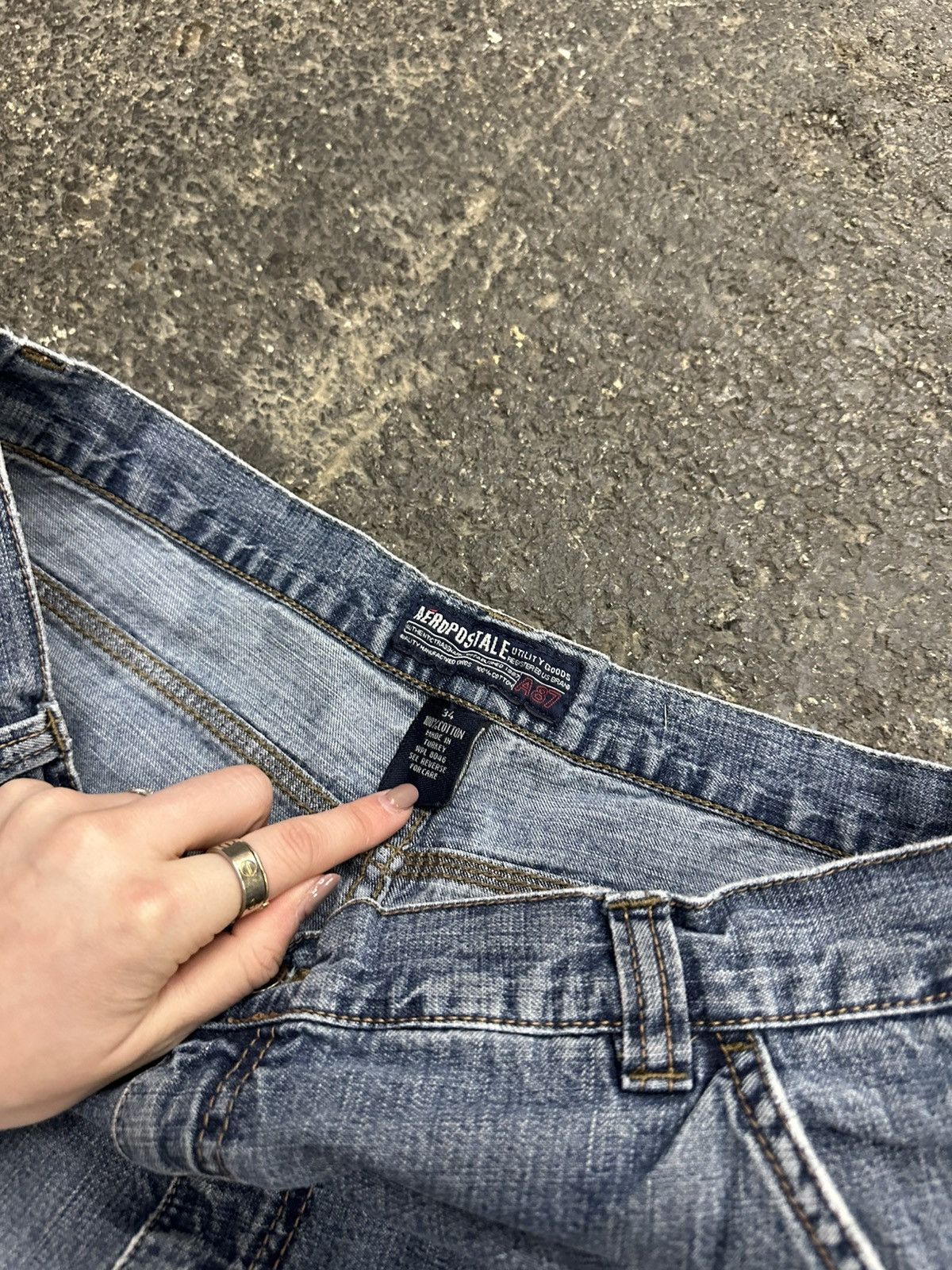 Aeropostale × Vintage Y2K Aeropostale cargo jorts Size US 34 / EU 50 - 4 Thumbnail