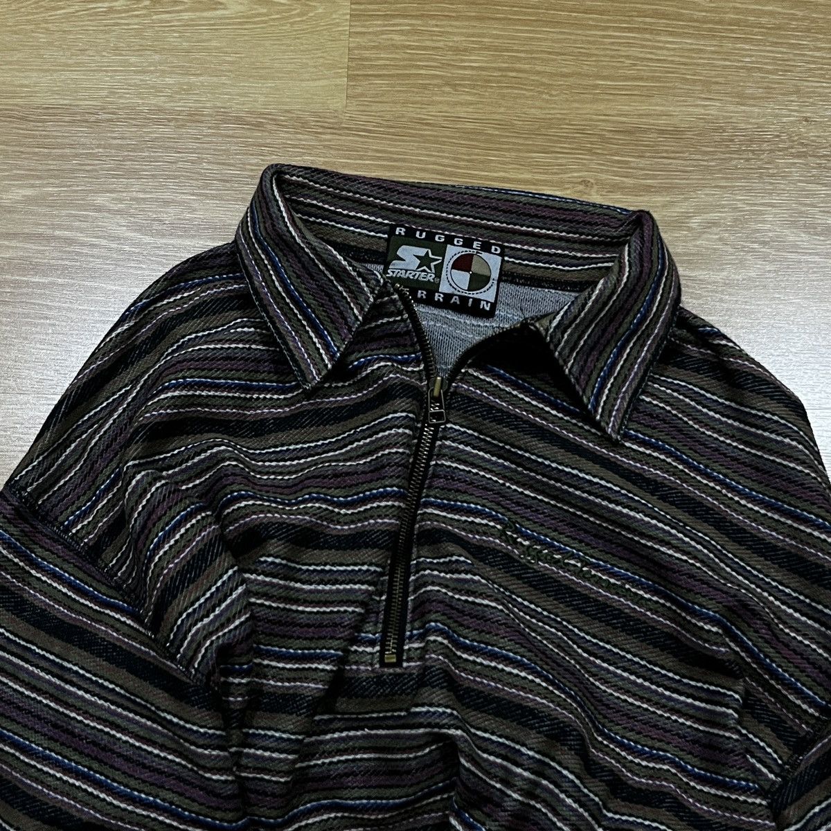 Japanese Brand × Starter × Vintage Rugged Terrain Starter Rugs Halfzipper Vintage 90’s Unisex Size US L / EU 52-54 / 3 - 16 Thumbnail
