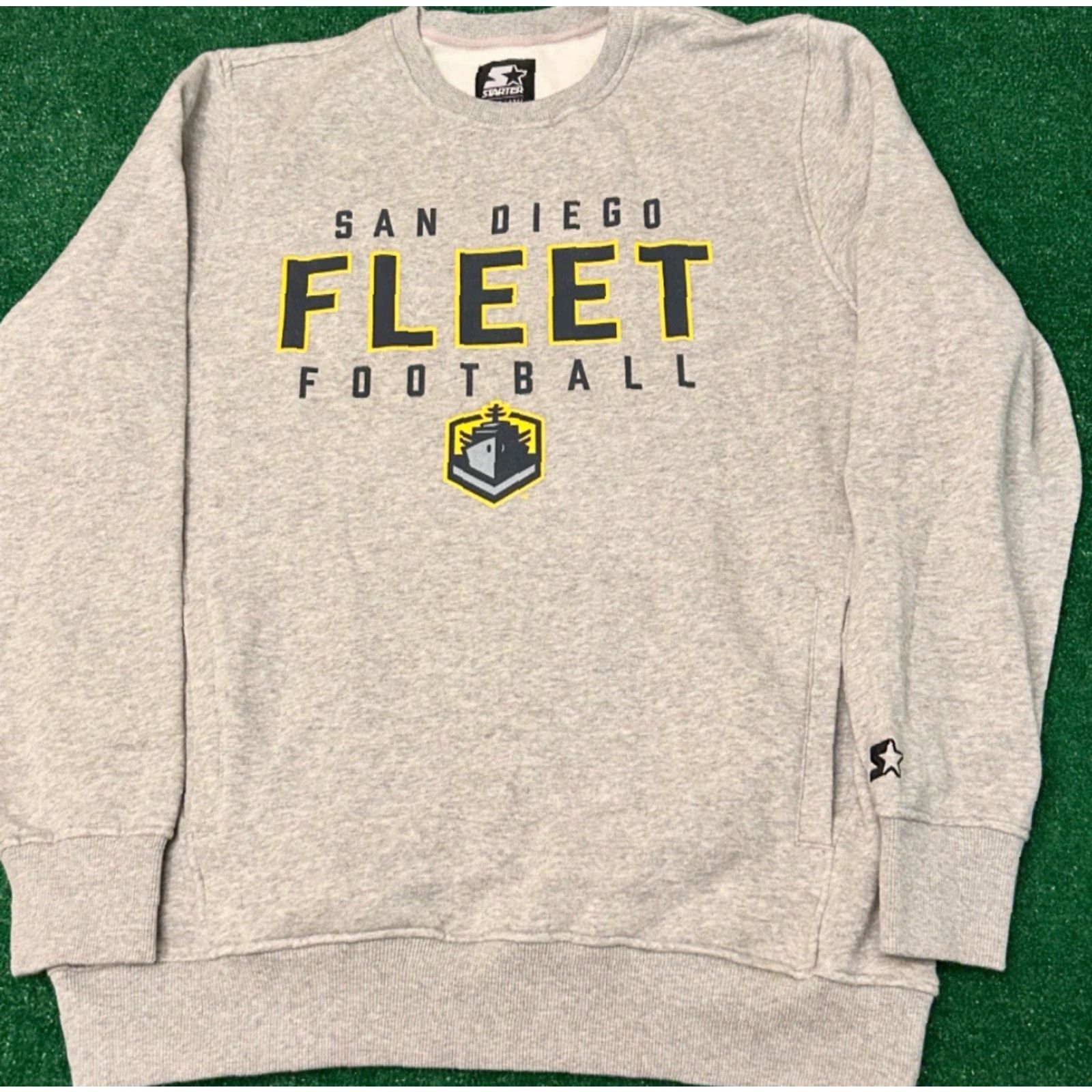 Starter VINTAGE San Diego Fleet AAF Football Crewneck Sweater 2019 Mens Size XXL Retro Size US XXL / EU 58 / 5 - 3 Thumbnail