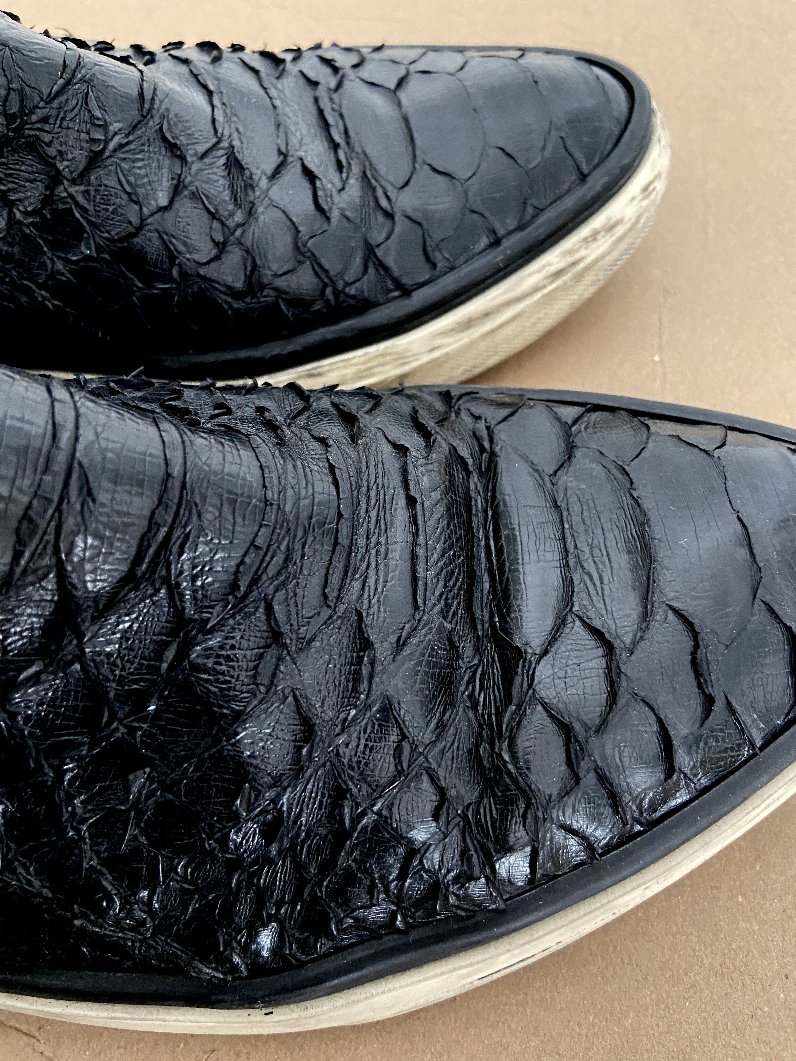 Mexicana Mexicana Sneakers Python Black Size US 8.5 / EU 41-42 - 5 Thumbnail