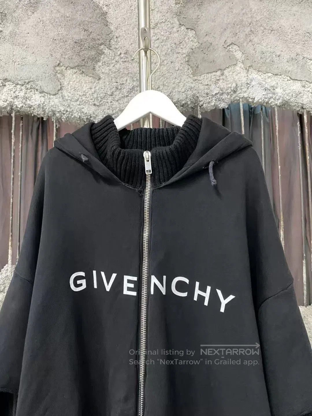 Givenchy Givenchy Patchwork Deconstructed Zipper Hoodie. Size US L / EU 52-54 / 3 - 3 Thumbnail