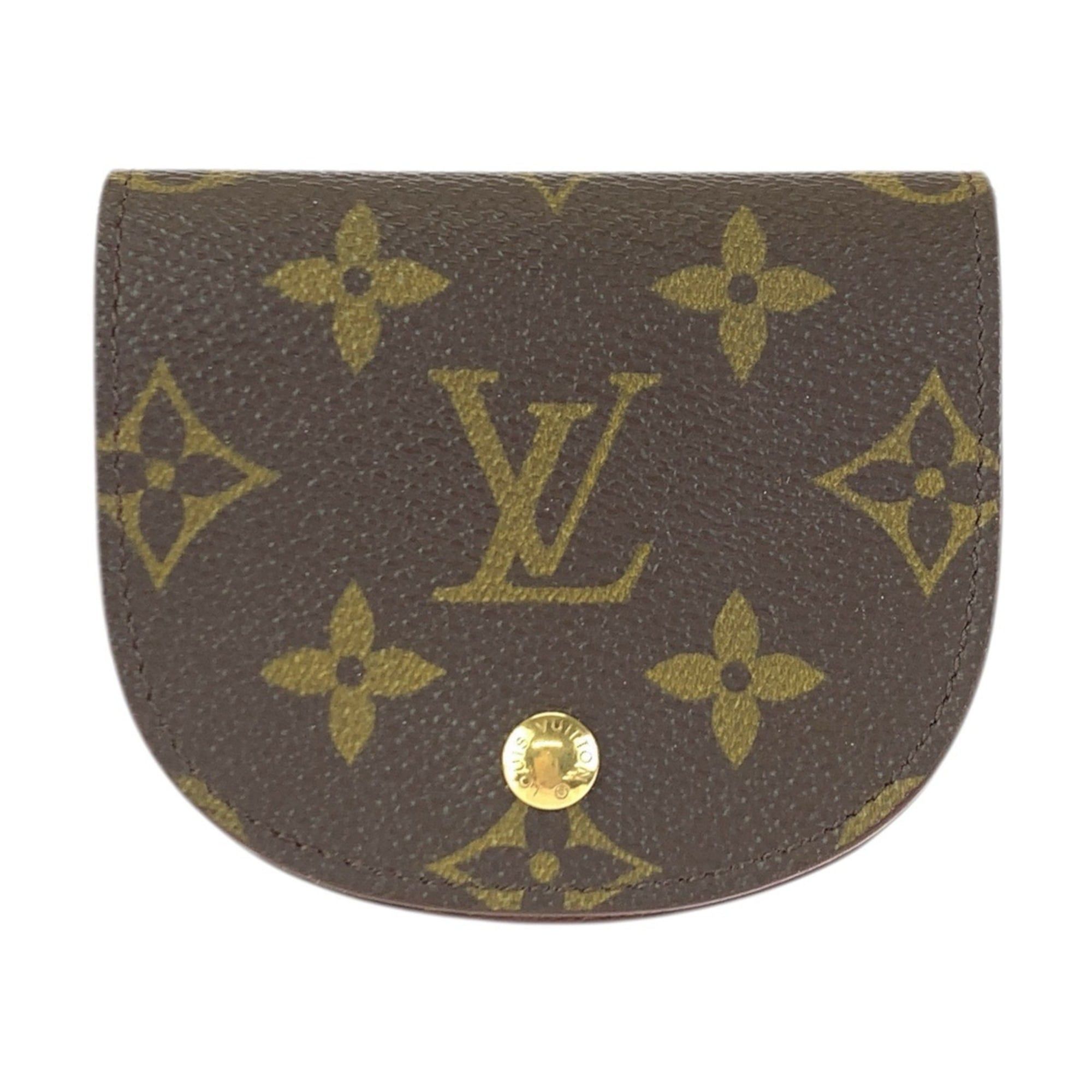 Louis Vuitton Louis Vuitton Monogram Portemonnaie Guze Brown Gold Hardware M61970 Wallet/Coin Case Coin Purse Unisex Women's Size ONE SIZE - 1 Thumbnail