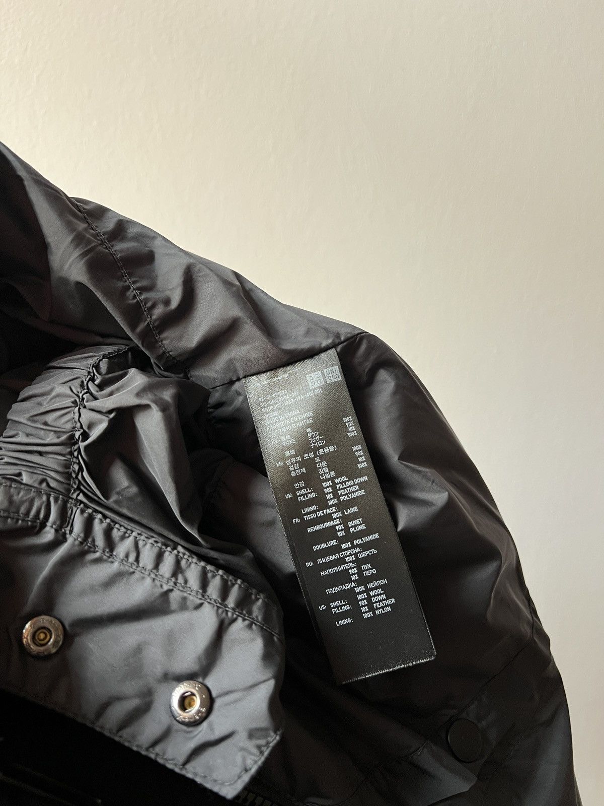 Jil Sander × Uniqlo Jil Sander X Uniqlo Wool Puffer Down Jacket Size XS / US 0-2 / IT 36-38 - 13 Thumbnail