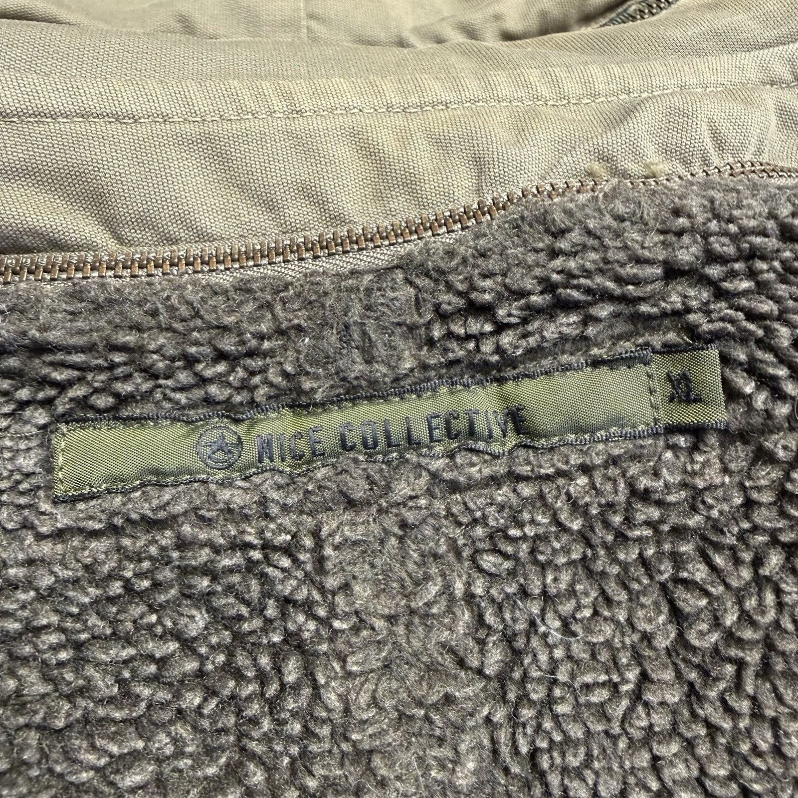 Nice Collective Nice Collective Military Field Coat Jacket Mens XL Hood Line Size US XL / EU 56 / 4 - 6 Thumbnail
