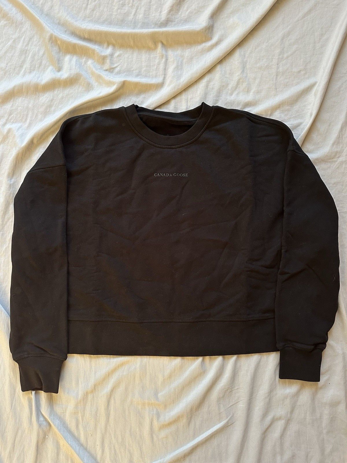 Canada Goose Canada Goose Muskoka Black Relaxed Sweater Sizes XL-M Retai Size M / US 6-8 / IT 42-44 - 1 Thumbnail