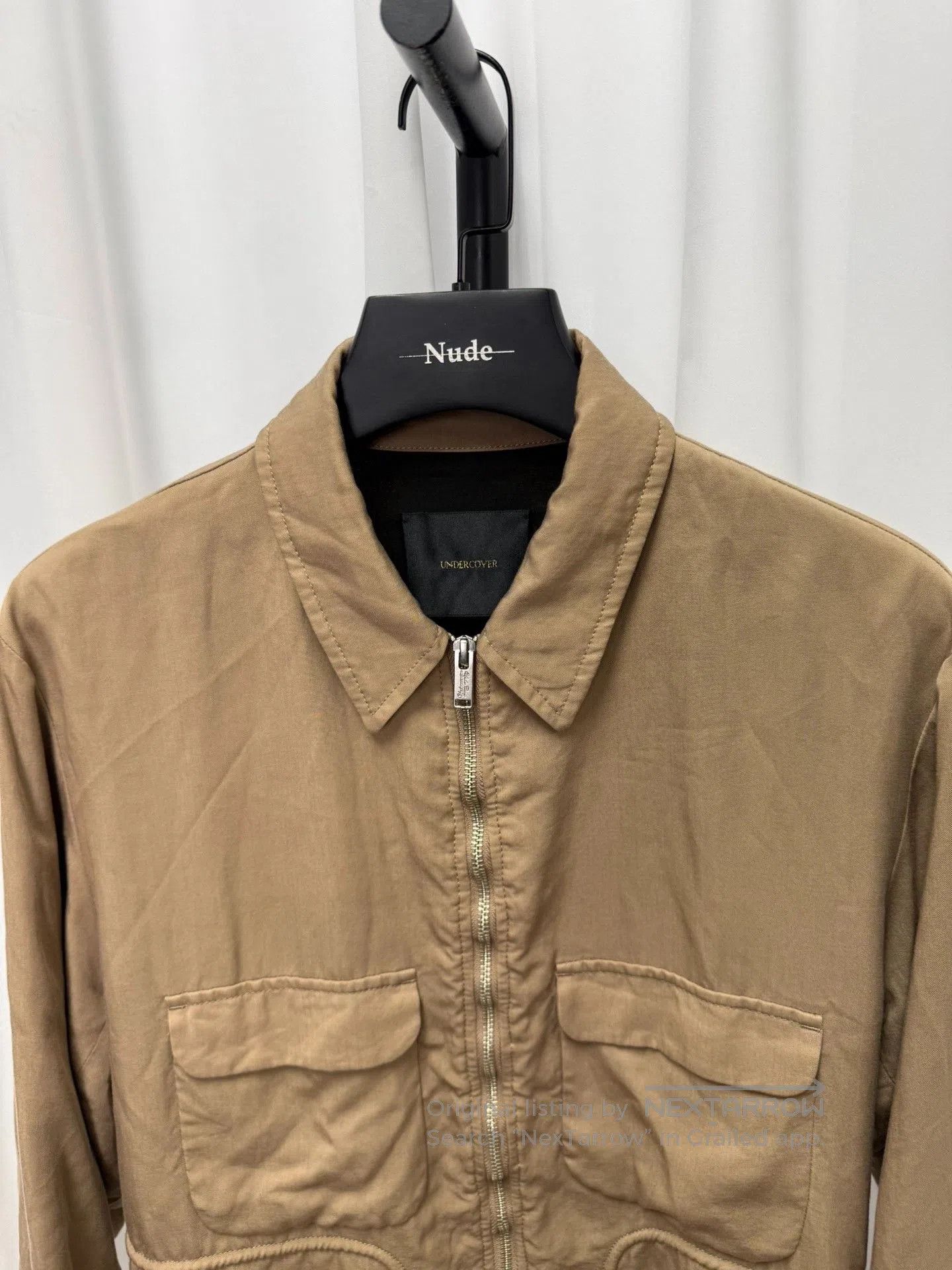 Undercover UNDERCOVER Fleece Tencel Pocket Jacket. Size US L / EU 52-54 / 3 - 3 Thumbnail