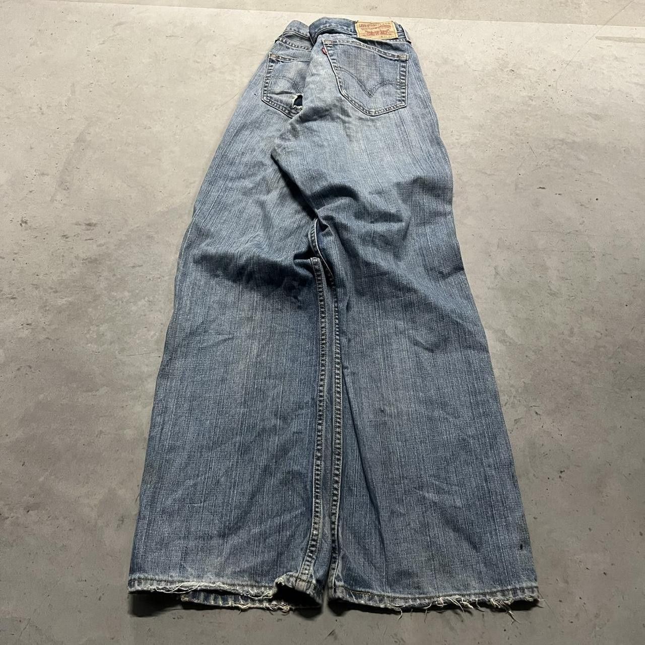 Levi's × Vintage Vintage Y2K Super Baggy Levis tall Skater style Denim Jeans! Size US 34 / EU 50 - 6 Thumbnail