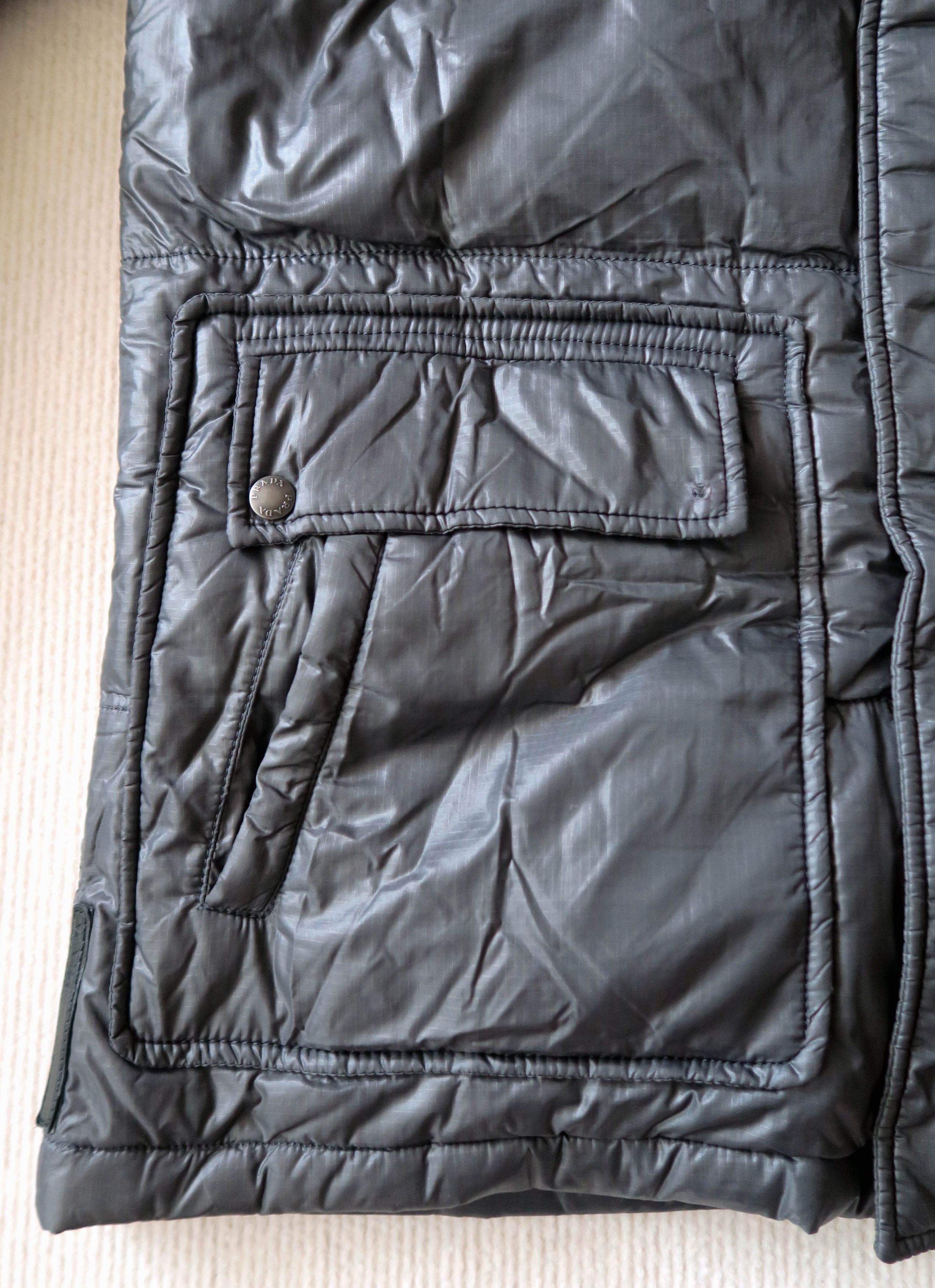Prada Prada Quilted Puffer Down Hooded Jacket (Art. SGA829) Size US L / EU 52-54 / 3 - 16 Thumbnail