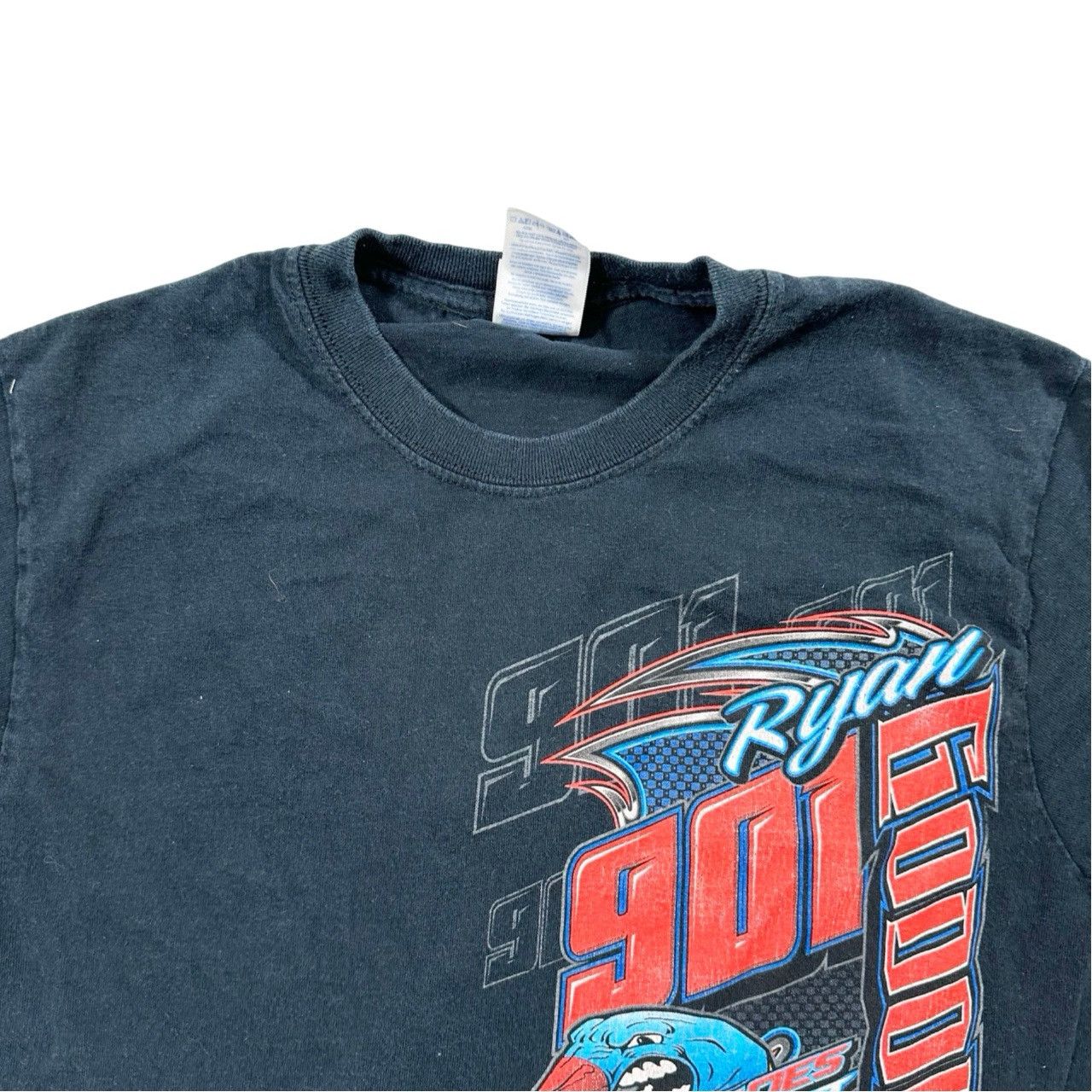 Vintage Vintage 00s Ringoes Rocket Heavy Graphic Racing T Shirt Size US S / EU 44-46 / 1 - 2 Thumbnail