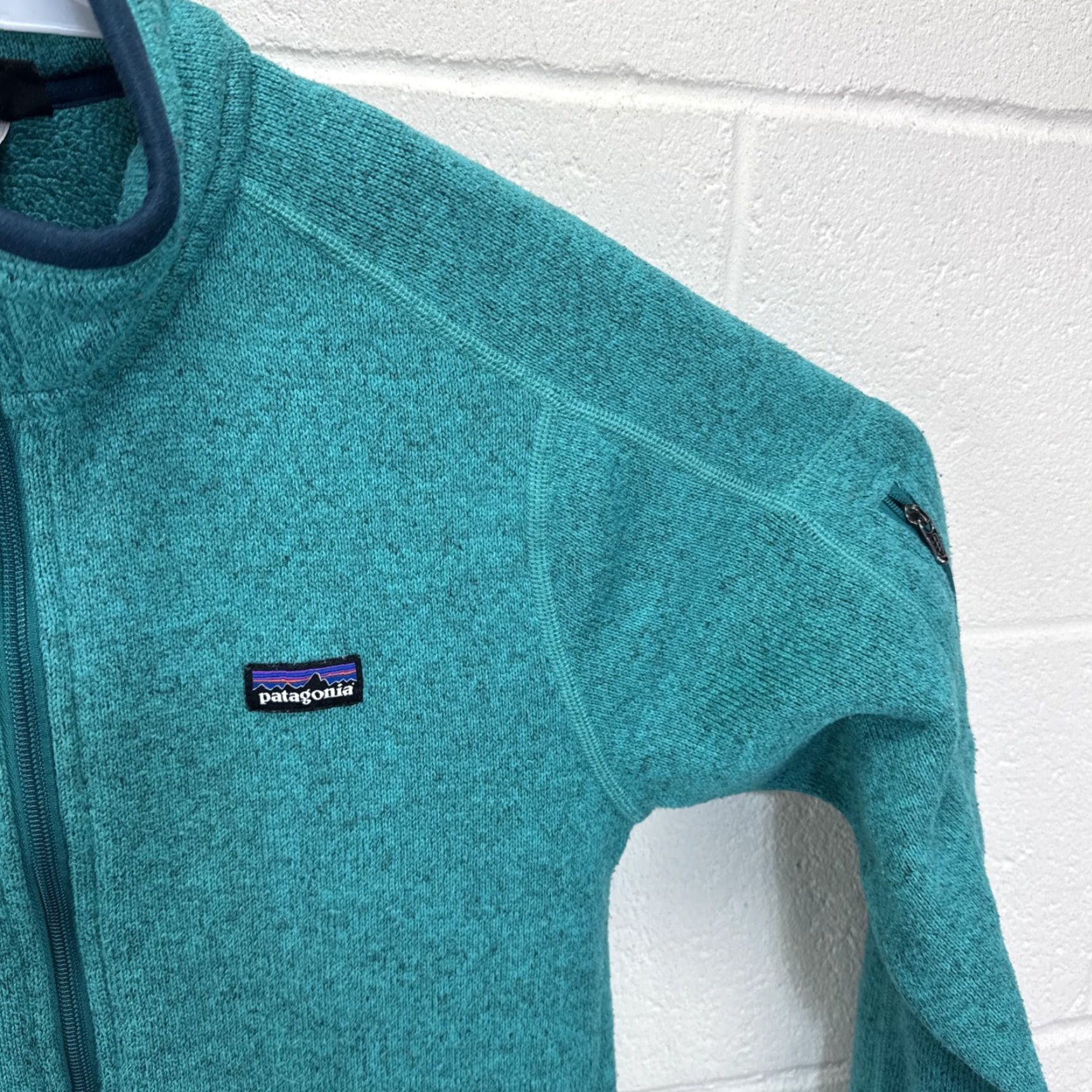 Patagonia PATAGONIA BETTER SWEATER FULL ZIP Jacket Women's Small Teal Green Outdoor Size S / US 4 / IT 40 - 6 Thumbnail