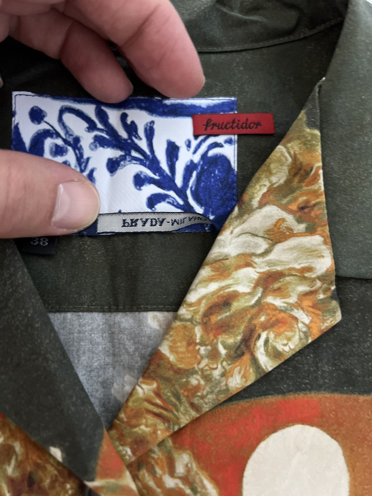Prada Prada FW16 Christophe Chemin 'Fructidor' Shirt Size US S / EU 44-46 / 1 - 11 Thumbnail