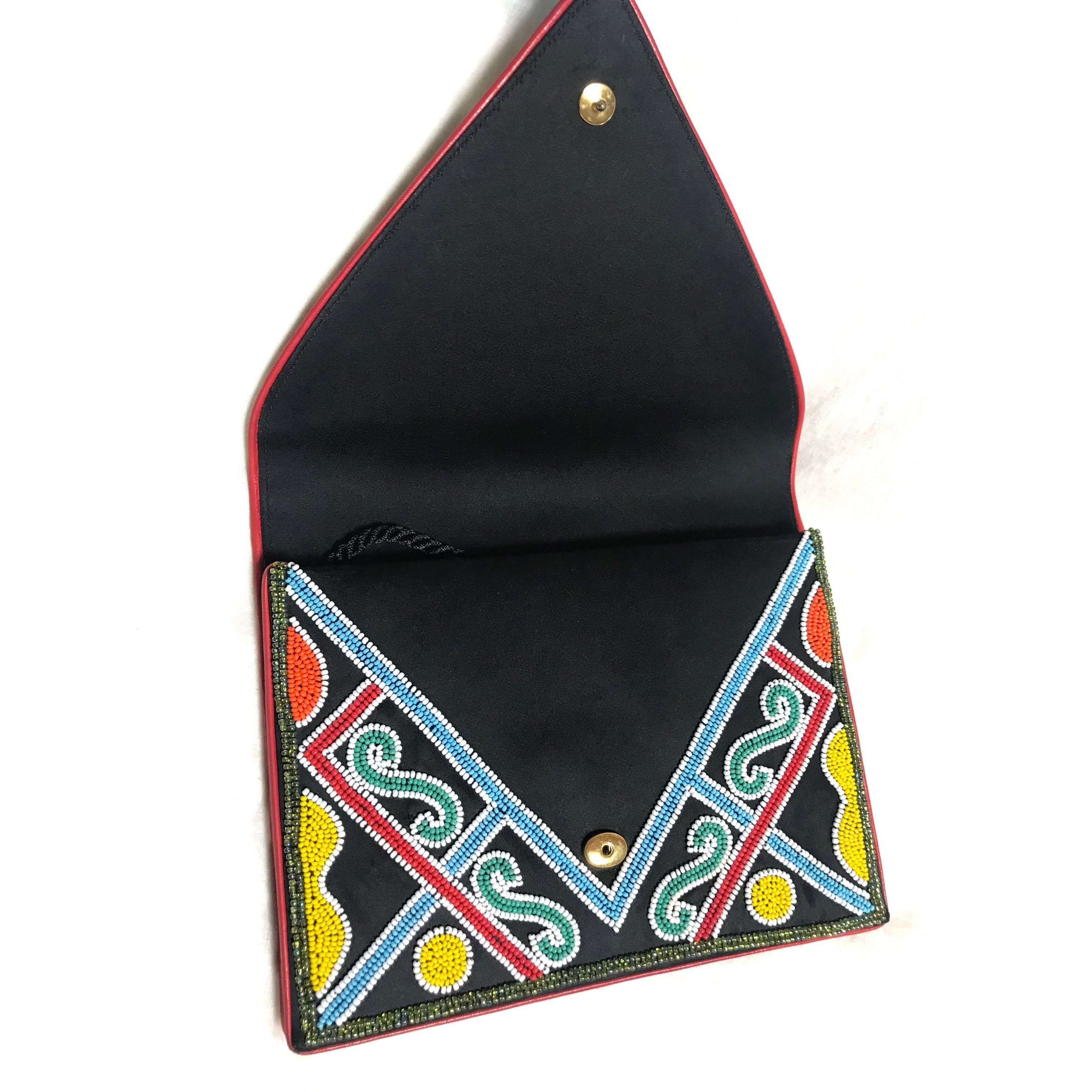 Other Vintage Renaud Pellegrino ethnic design beaded bag Size ONE SIZE - 8 Thumbnail
