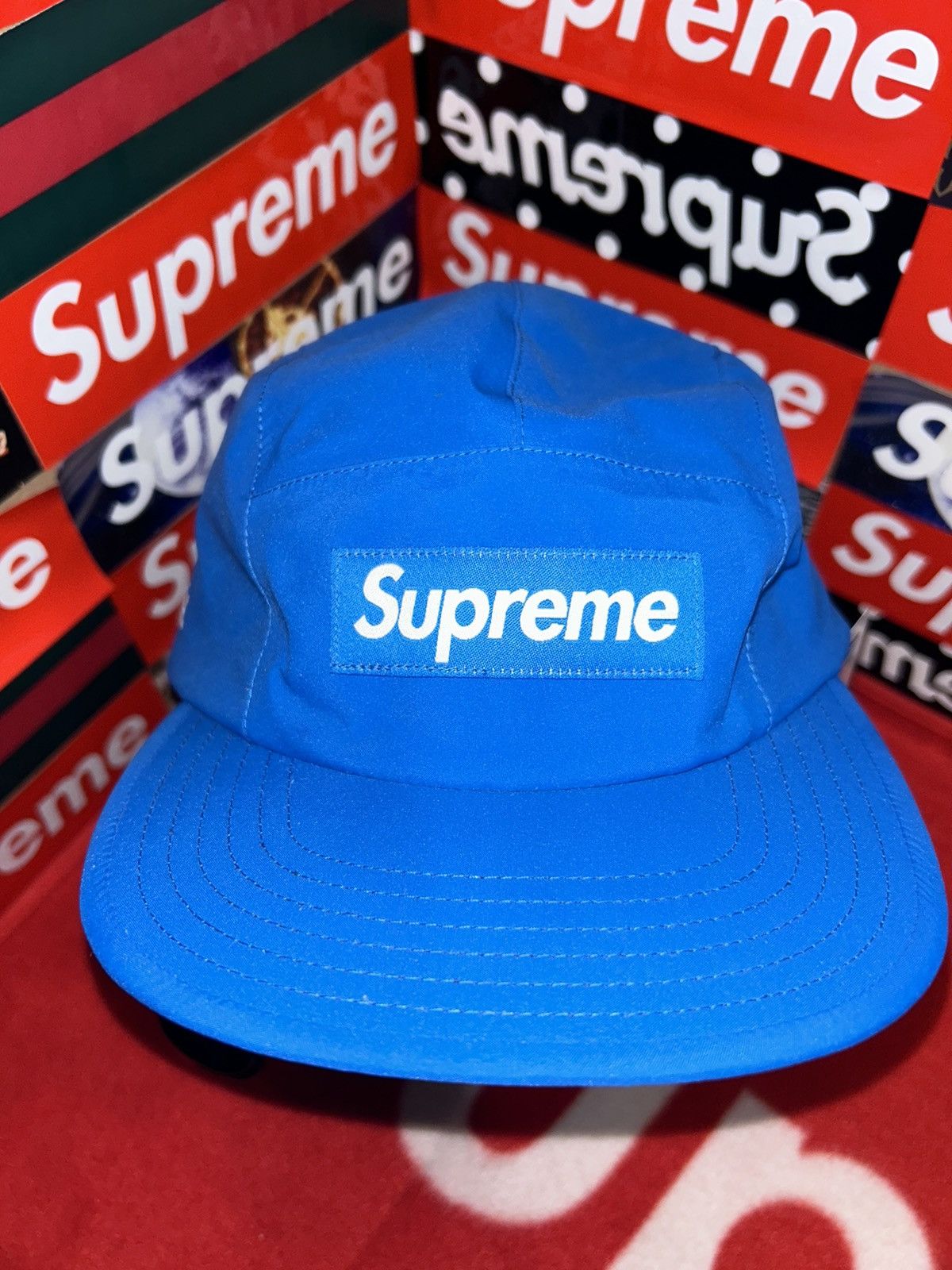 Goretex × Supreme Supreme Gore-Tex Camp Cap Neon Camo | Grailed