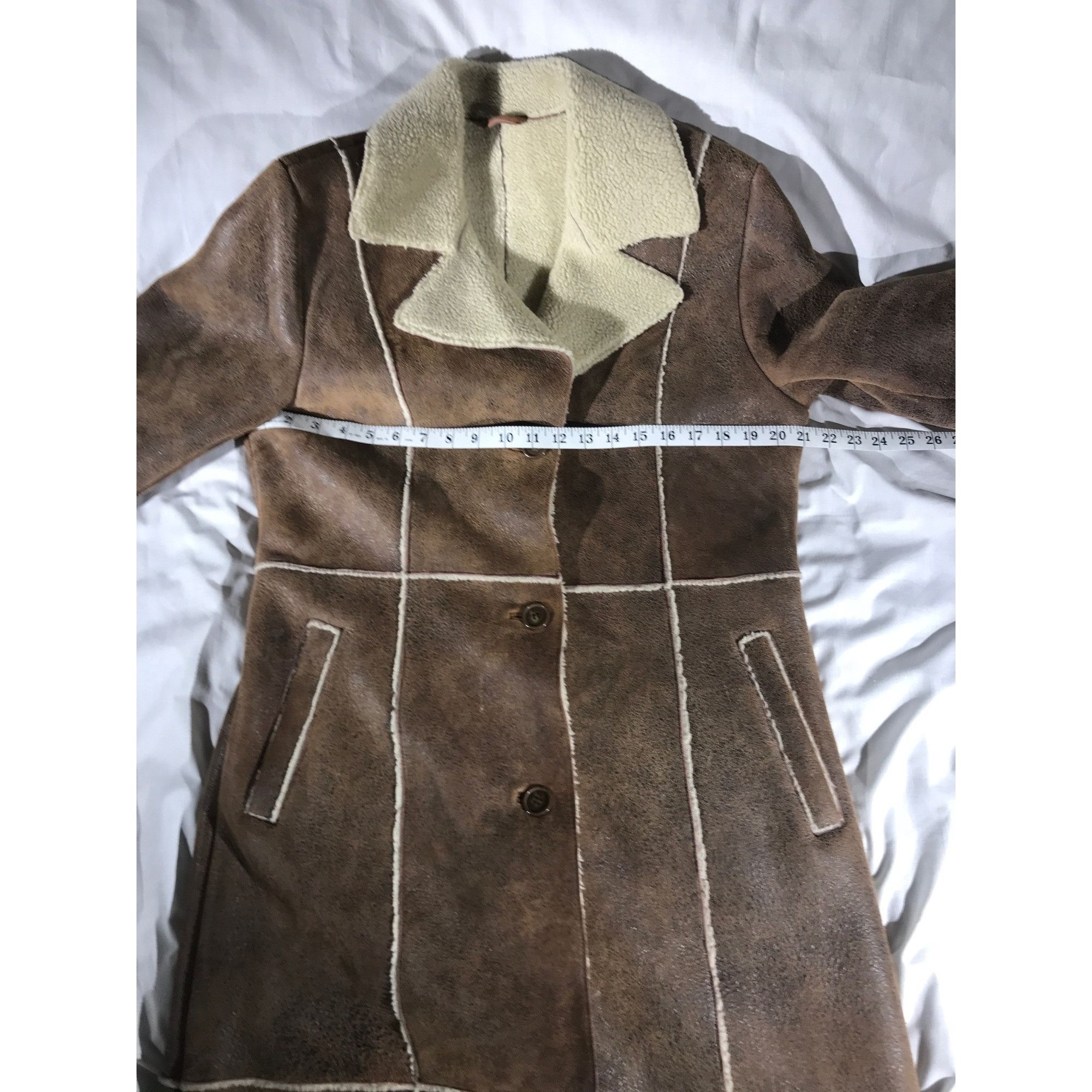 Wilsons Leather Wilson’s Leather Women's Brown Dust Buster Coat Size L / US 10 / IT 46 - 6 Thumbnail