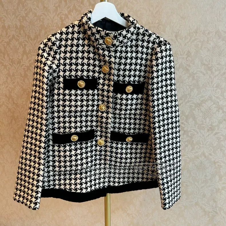 Gucci Gucci Black and white plaid jacket Size XS / US 0-2 / IT 36-38 - 1 Thumbnail