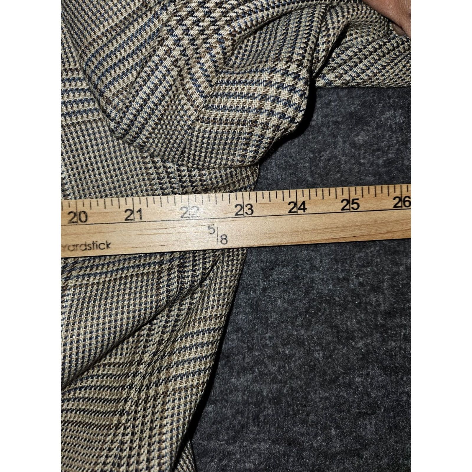 Ralph Lauren VINTAGE Chaps Ralph Lauren Blazer Silk Wool Single-Breasted 2-Button Ivory Canada Men's 44 Regular Used Size 44R - 5 Thumbnail