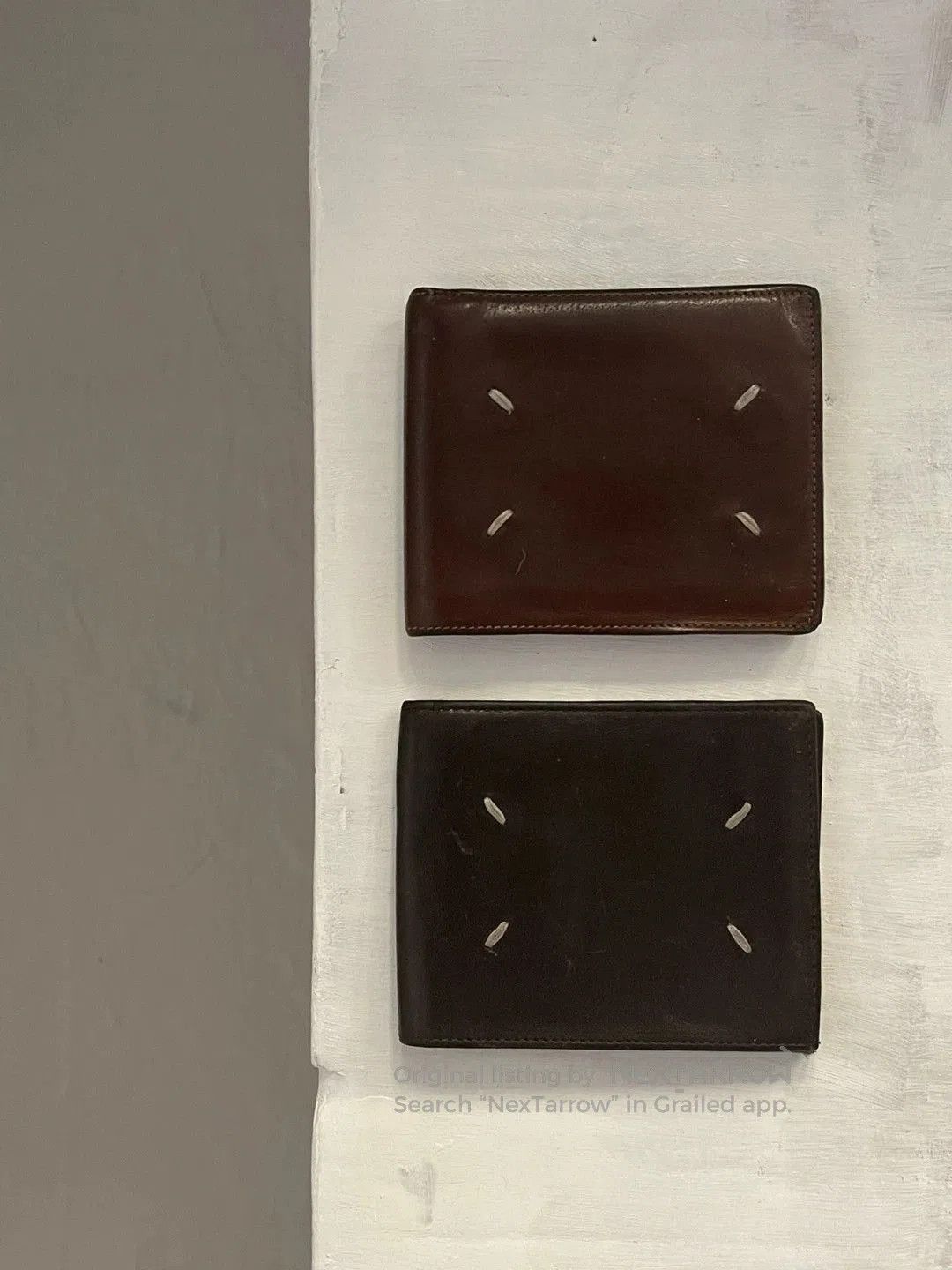 Maison Margiela Maison Martin Margiela Leather Wallet. Size ONE SIZE - 1 Thumbnail