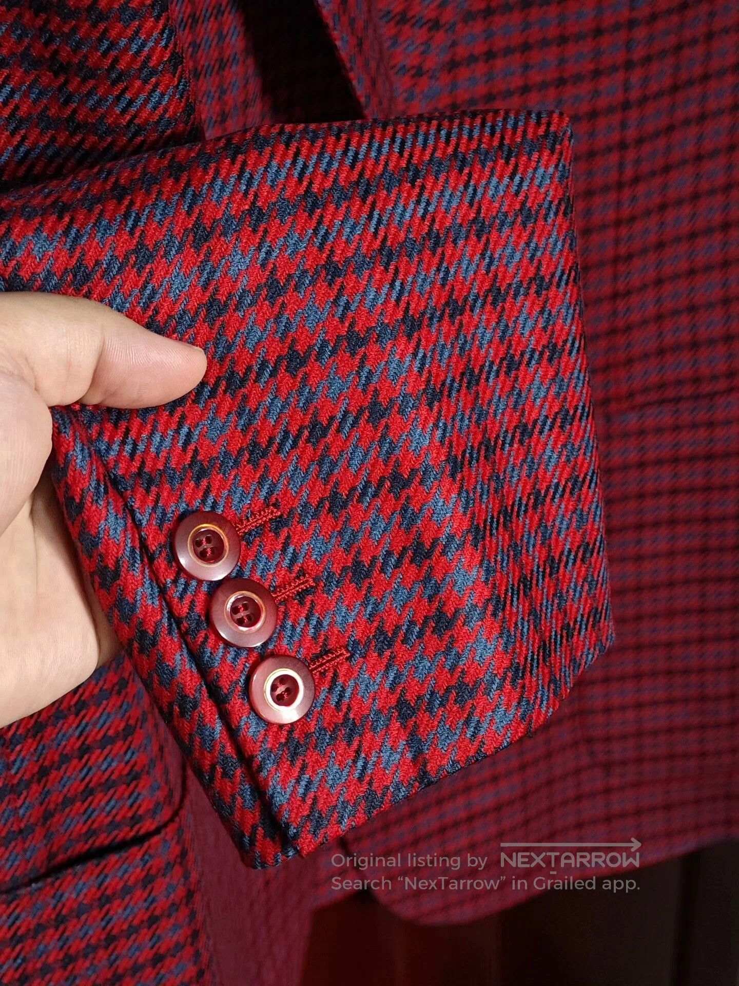 Japanese Brand Dormeuil Cashmere and Linen Suit Jacket. Size US M / EU 48-50 / 2 - 4 Thumbnail