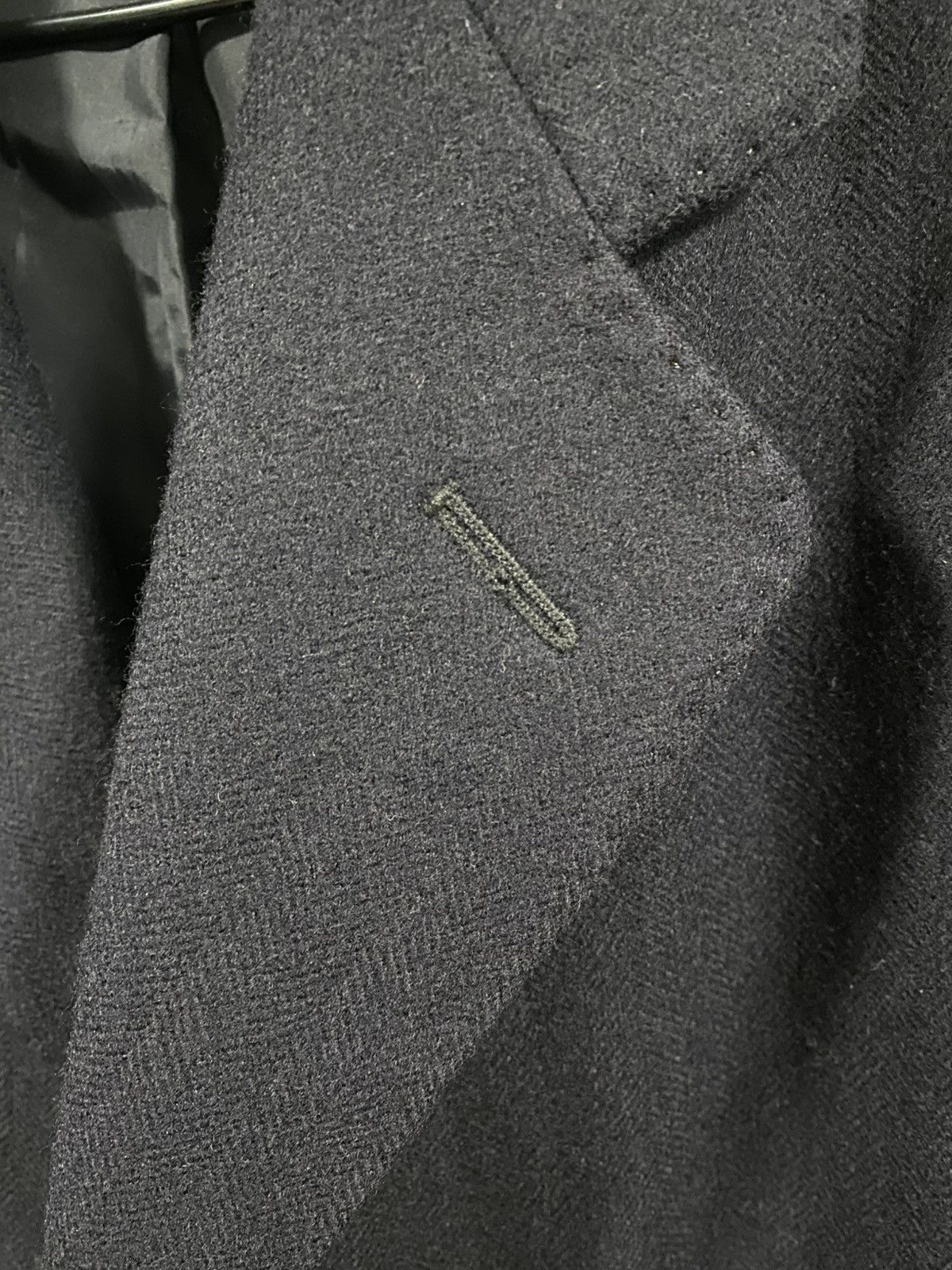 Christian Dior Monsieur Christian Dior Monsieur Vintage Herringbone Wool Coat Sz:42R Size US M / EU 48-50 / 2 - 3 Thumbnail