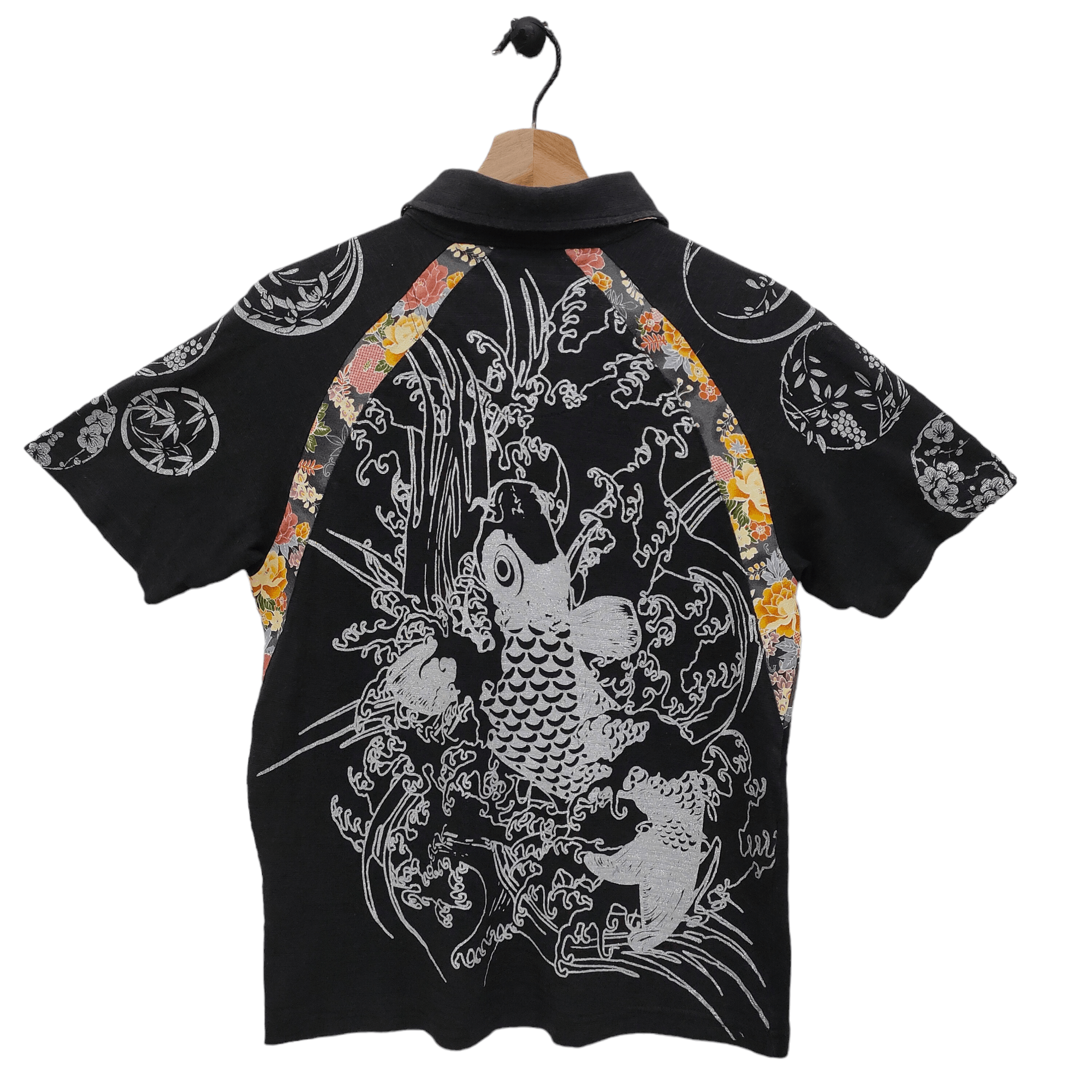 Japanese Brand Vintage Japanese Irezumi tattoo Koi Fish Style Size M / US 6-8 / IT 42-44 - 1 Thumbnail