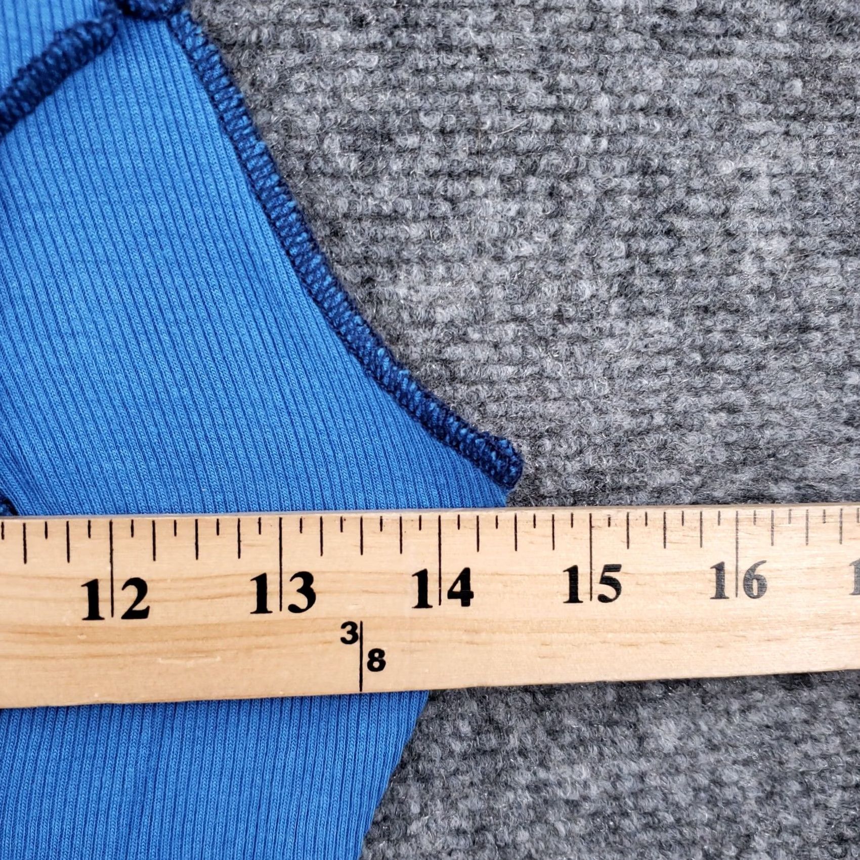 Urban Outfitters Urban Outfitters Dress Womens S Small Blue Knit Mini Ribbed Cut Out Seamed Size S / US 4 / IT 40 - 5 Thumbnail