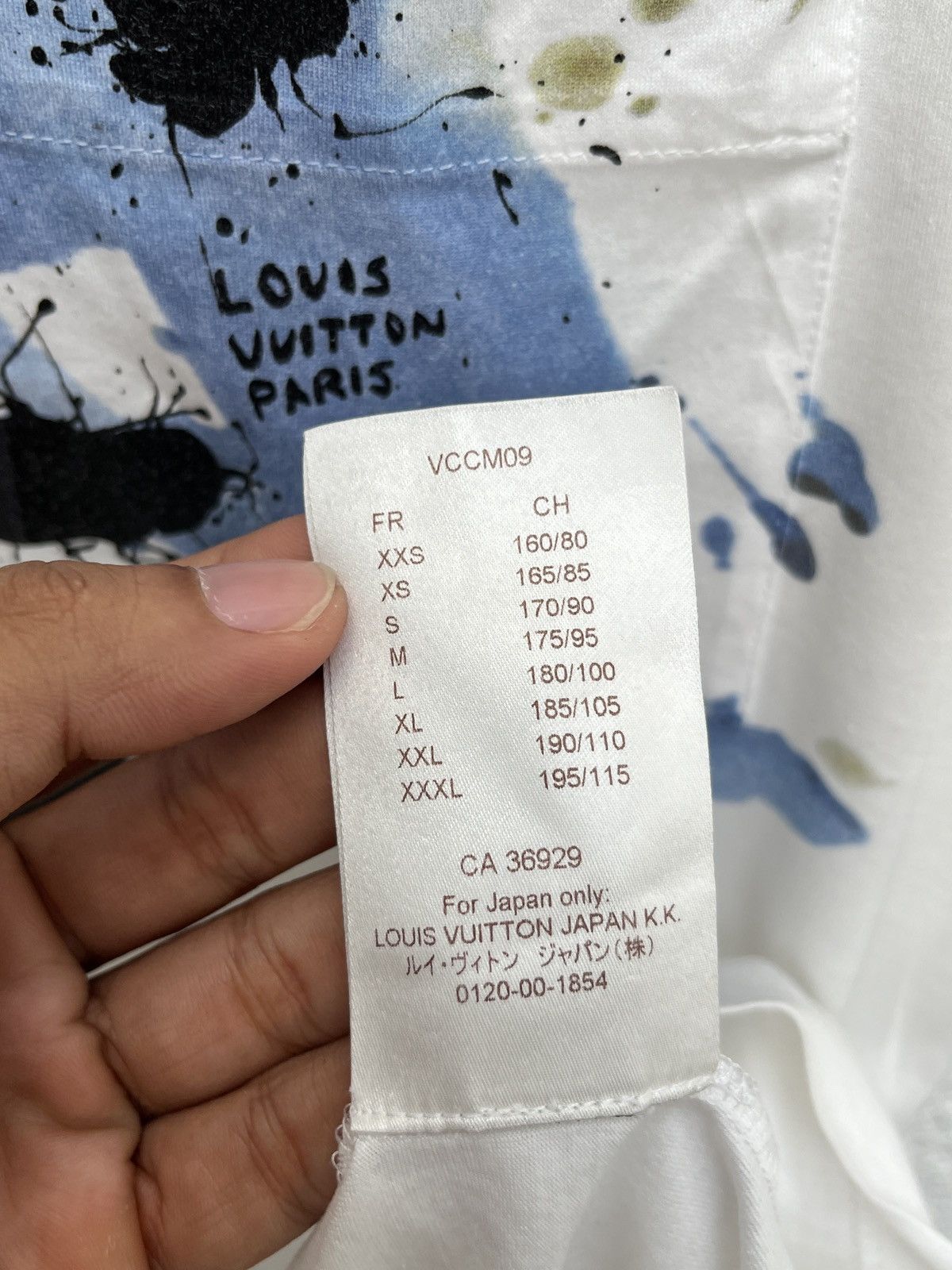 Louis Vuitton Louis Vuitton Paint Splatter Tshirt Size US M / EU 48-50 / 2 - 7 Thumbnail