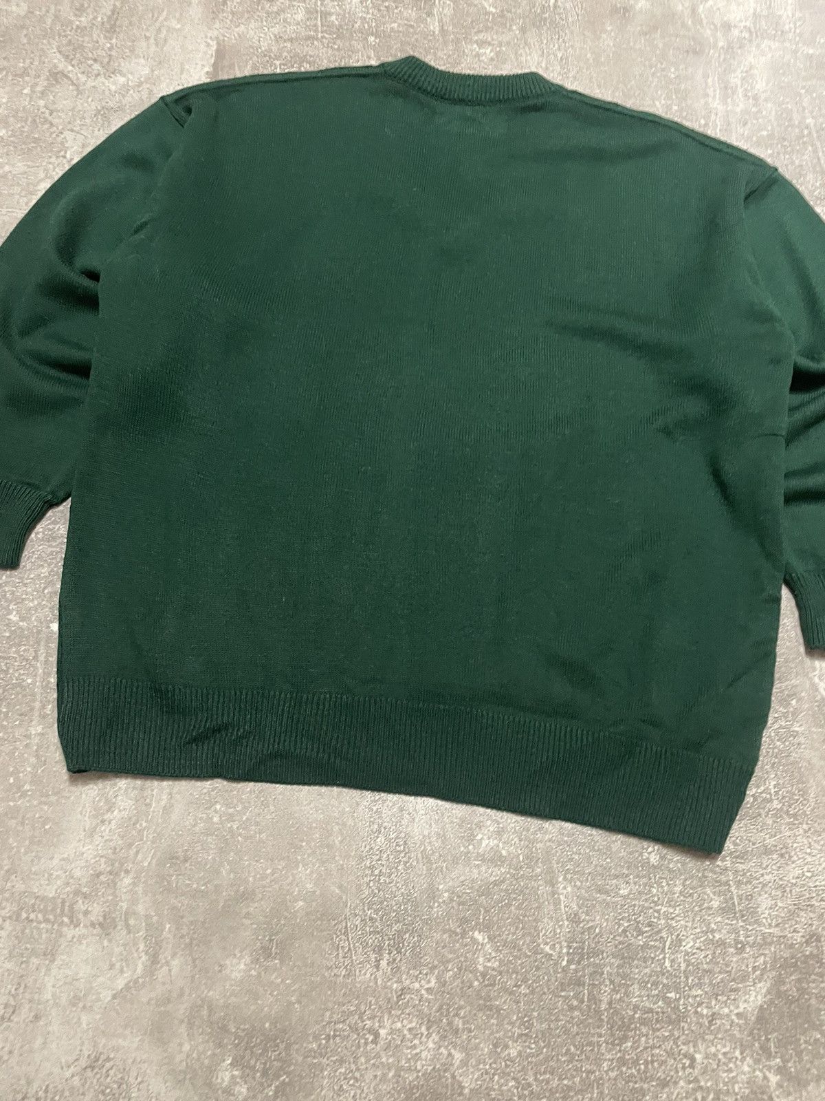 Lacoste Vintage Lacoste Cable Knit Striped Sweater Jumper Size US XXL / EU 58 / 5 - 15 Thumbnail