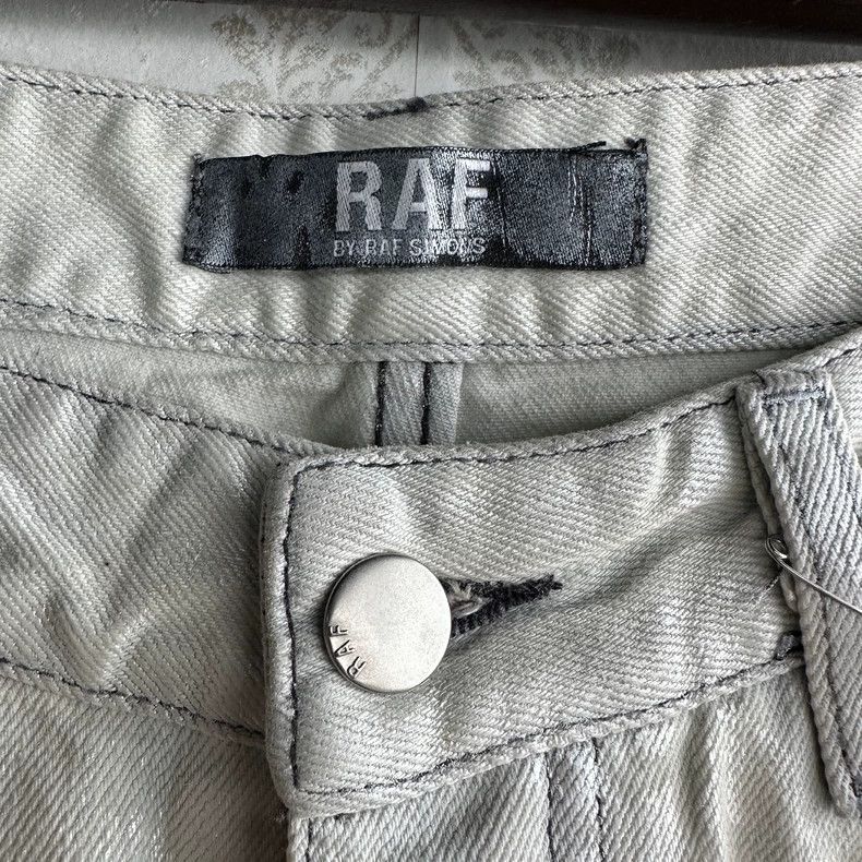Raf Simons Raf simons 07ss brushed rubber jeans Size US 30 / EU 46 - 3 Thumbnail