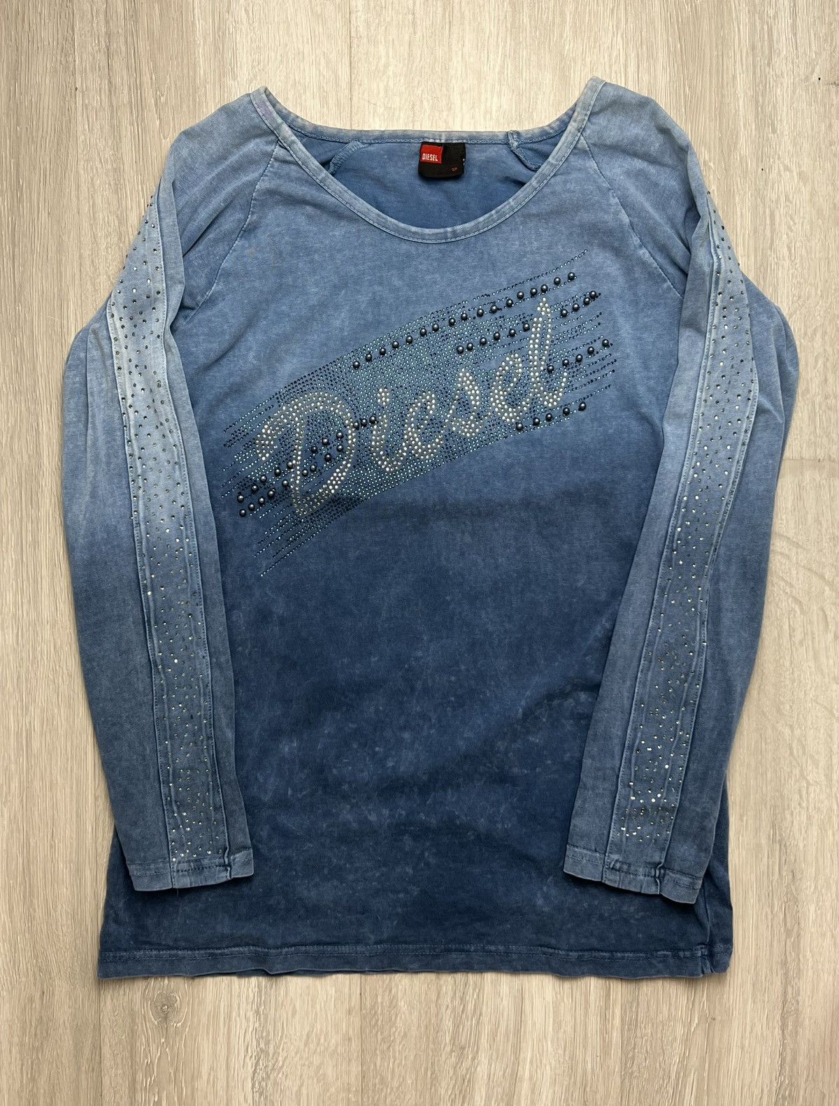 Diesel Diesel vintage avant-garde y2k longsleeve Size L / US 10 / IT 46 - 1 Thumbnail