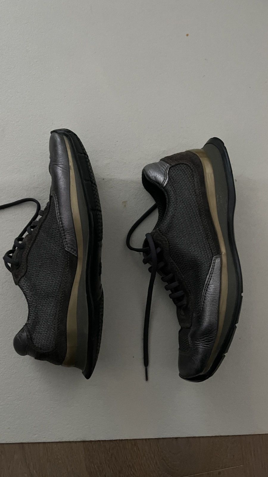 Silver Vintage Prada Sneakers