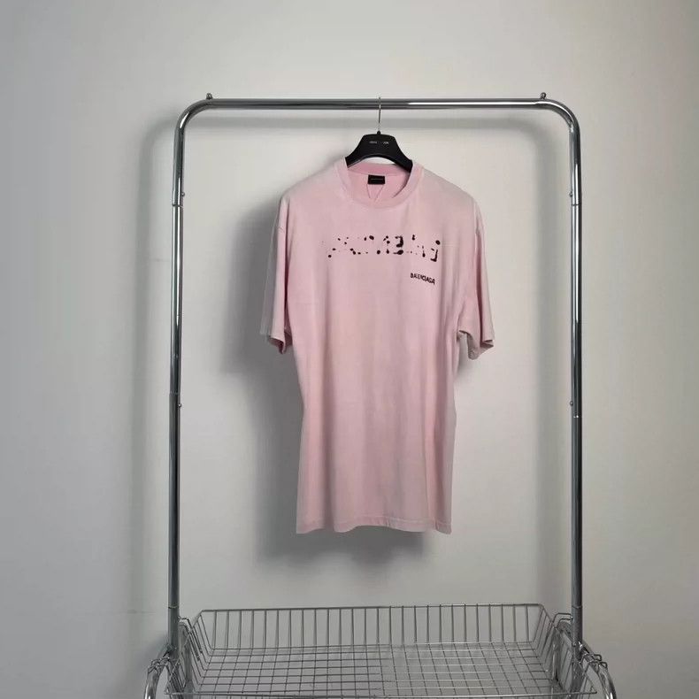 Balenciaga Balenciaga Letter Blur Shade Short Sleeve Size US L / EU 52-54 / 3 - 1 Thumbnail