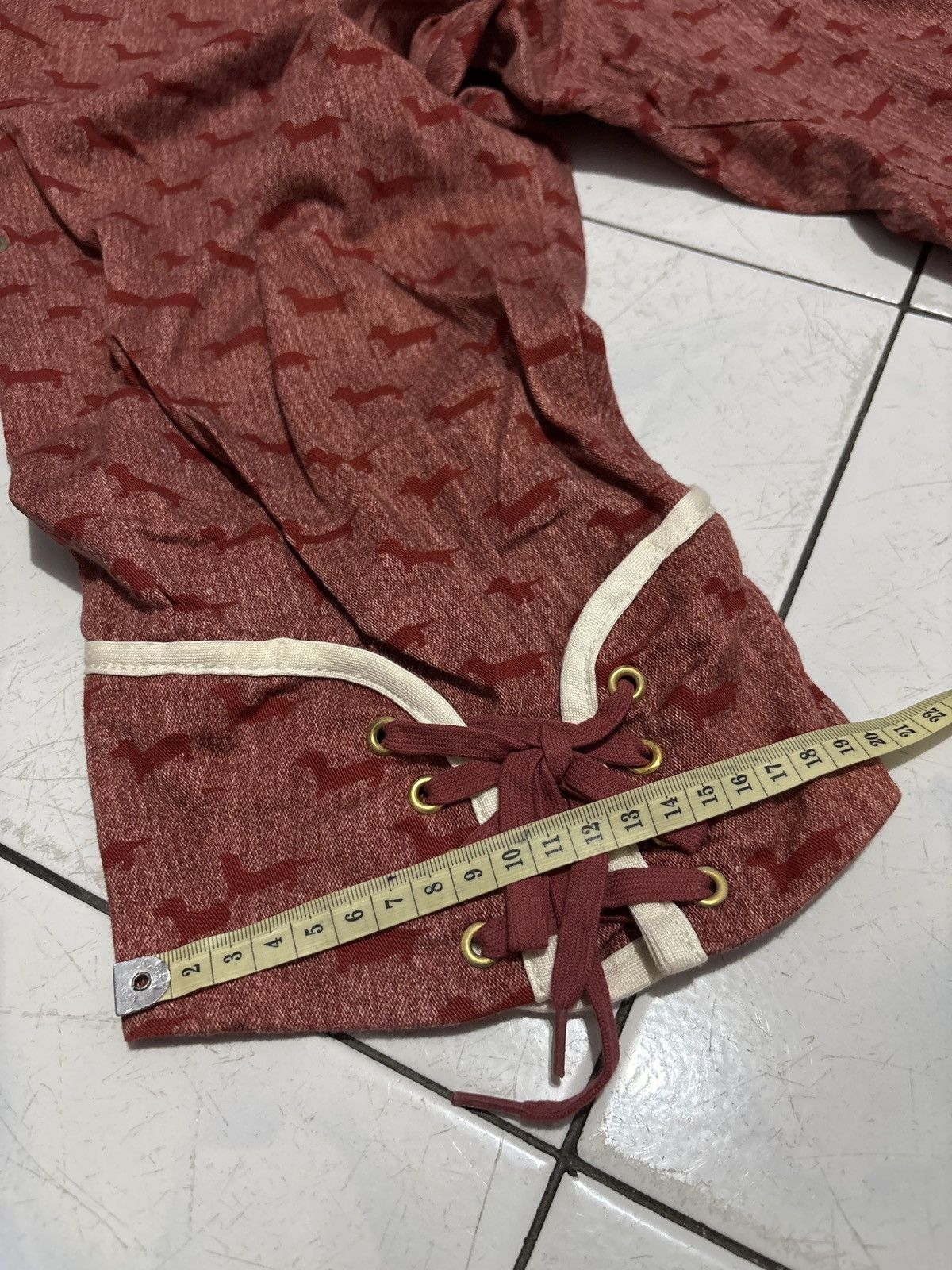 mercibeaucoup 🔥Rare!! Mercibeaucoup fullprinted dog pants Size US 33 - 11 Thumbnail