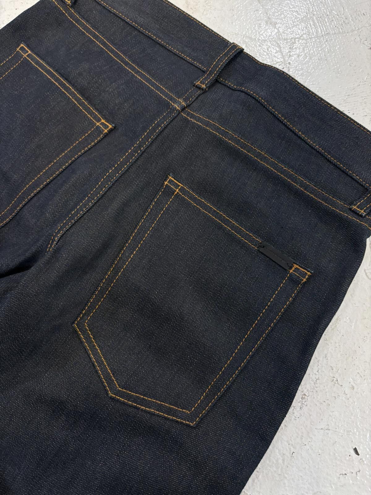 Saint Laurent Paris Saint Laurent Paris Raw Indigo D18 Denim Size US 29 - 4 Thumbnail