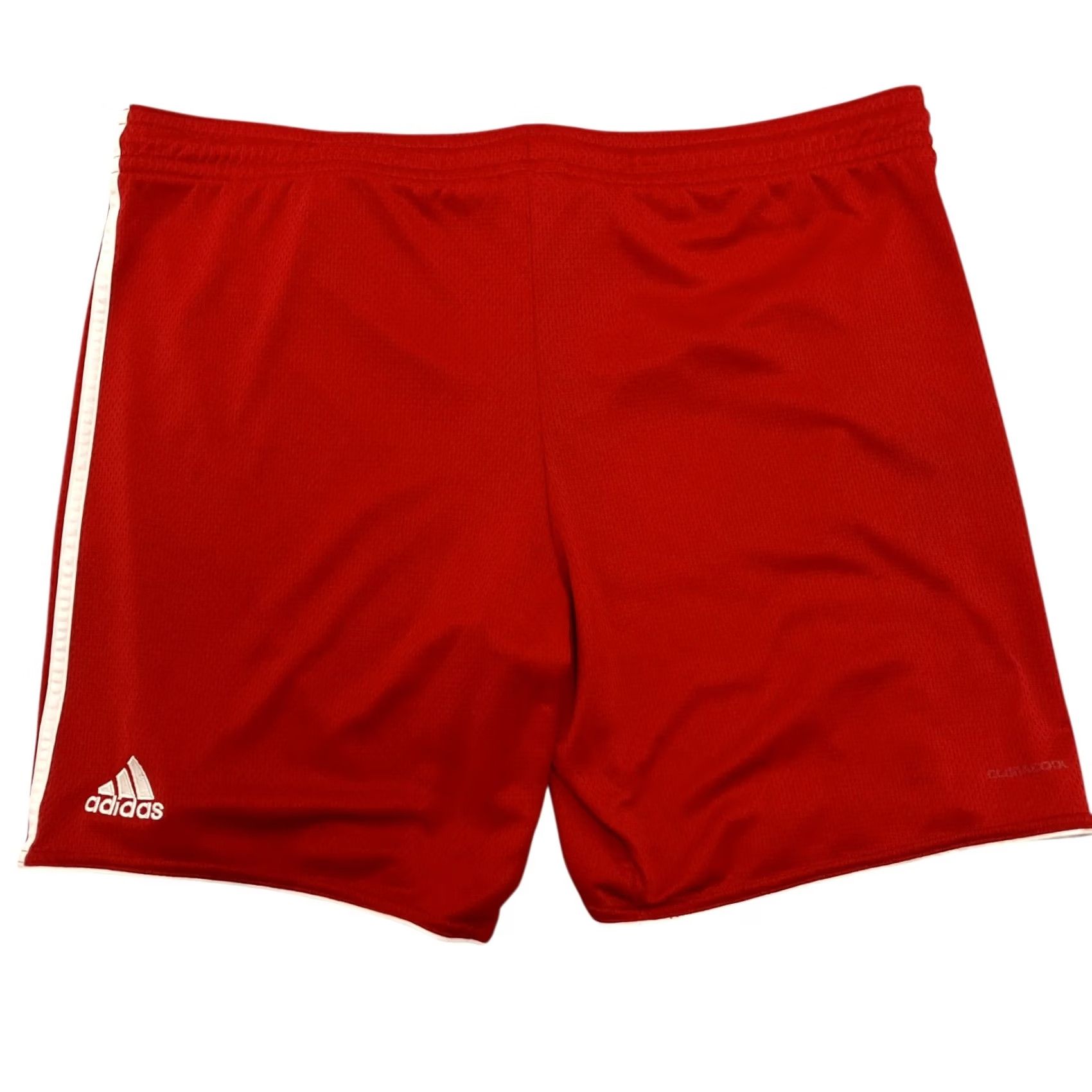 Adidas Adidas Bayern Munich Football Shorts L Red Soccer Men's Regular 2009 Activewear Quick Dry Drawstring Lightweight Size US 33 - 4 Thumbnail