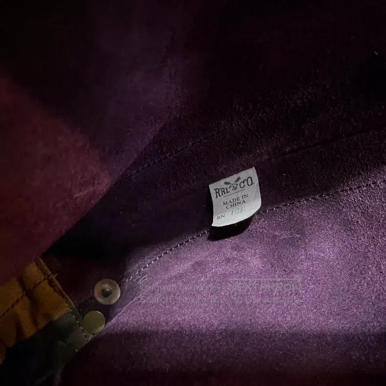 RRL Ralph Lauren RRL Ralph Lauren Old rare purple tote bag Size ONE SIZE - 4 Thumbnail