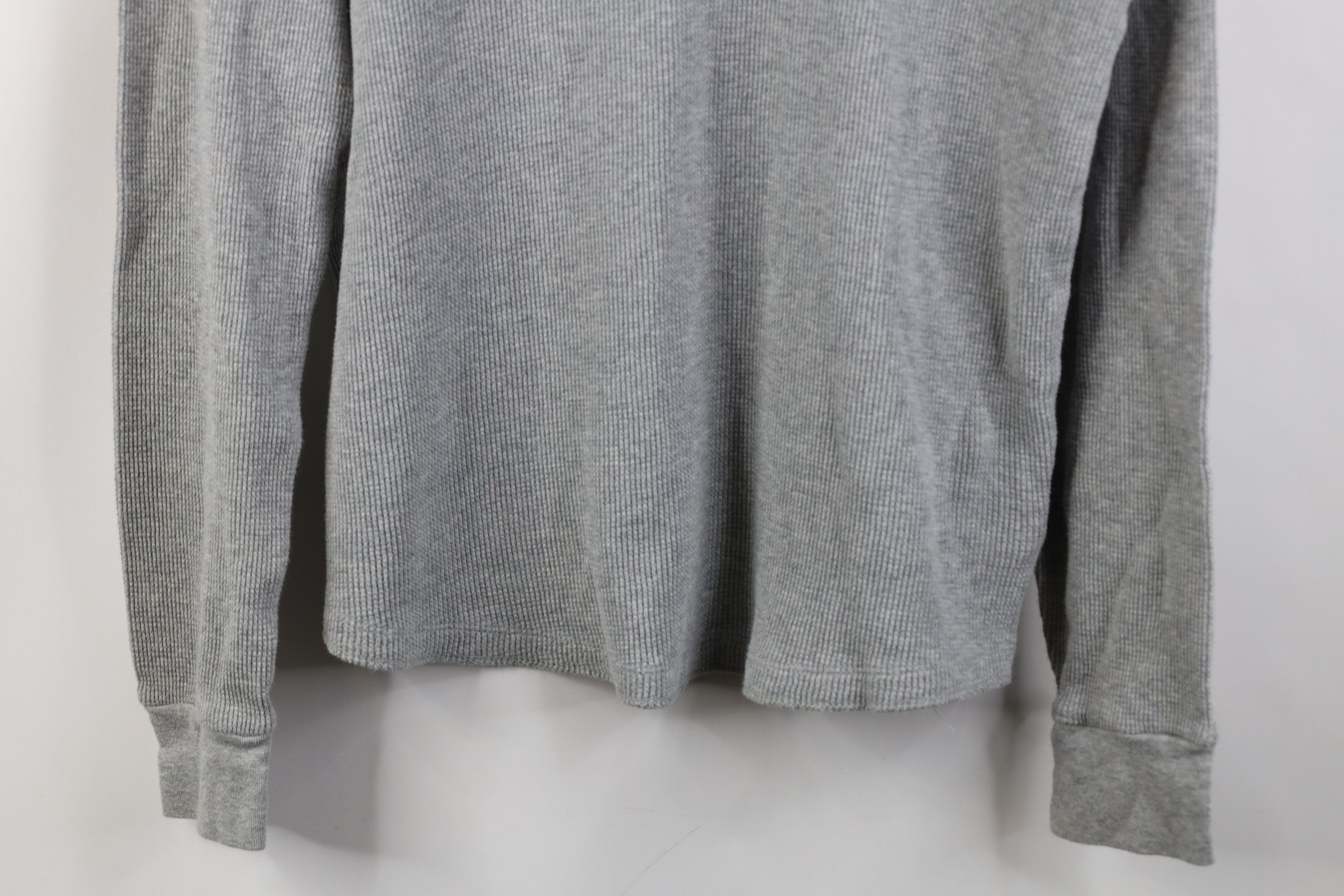 Gap Vintage Y2K Gap Thermal Waffle Knit Long Sleeve T-Shirt Size L / US 10 / IT 46 - 3 Thumbnail