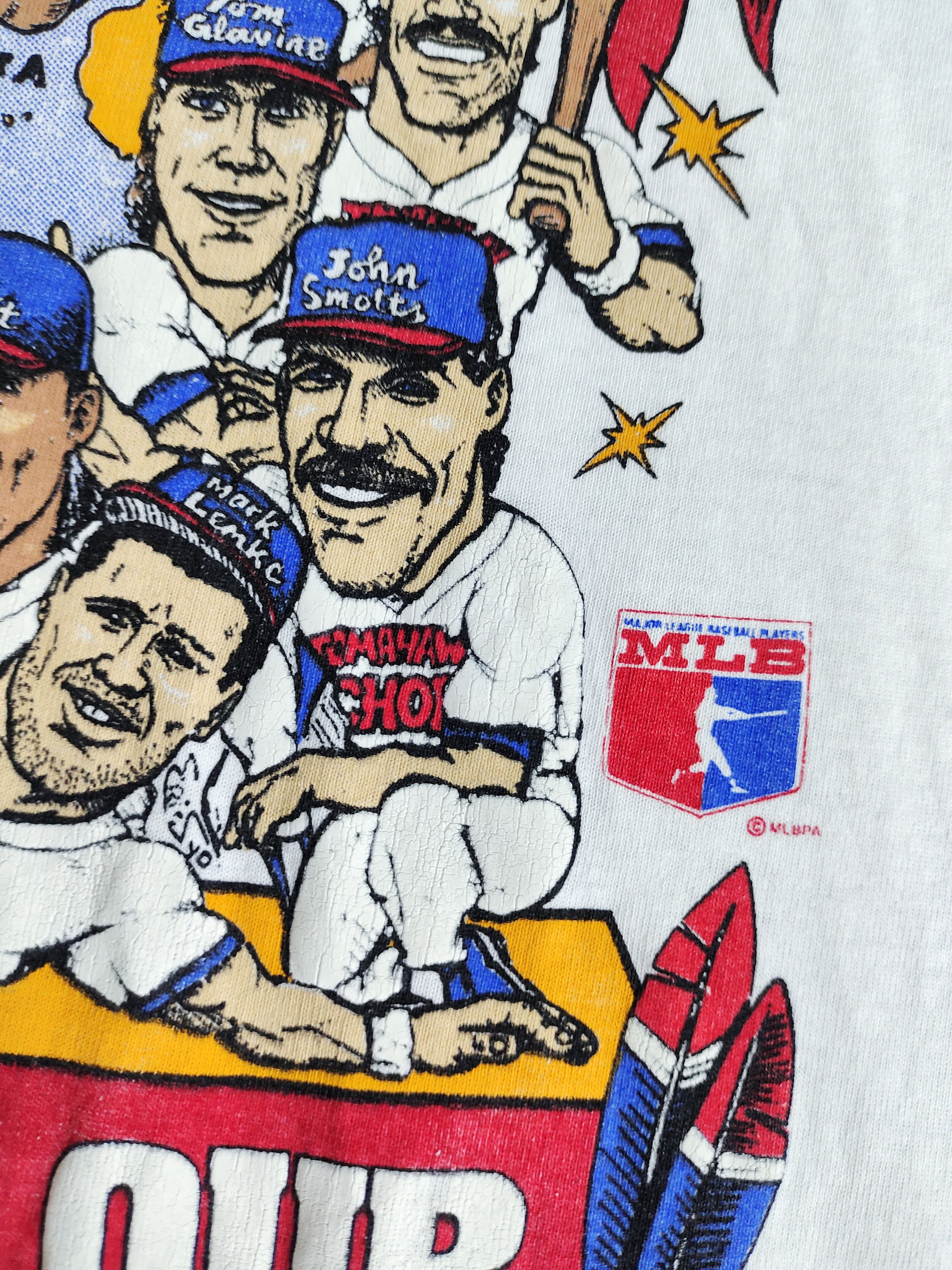 MLB × Vintage Vintage Atlanta Braves "Collector Edition" 90s T-shirt Size US XL / EU 56 / 4 - 4 Thumbnail