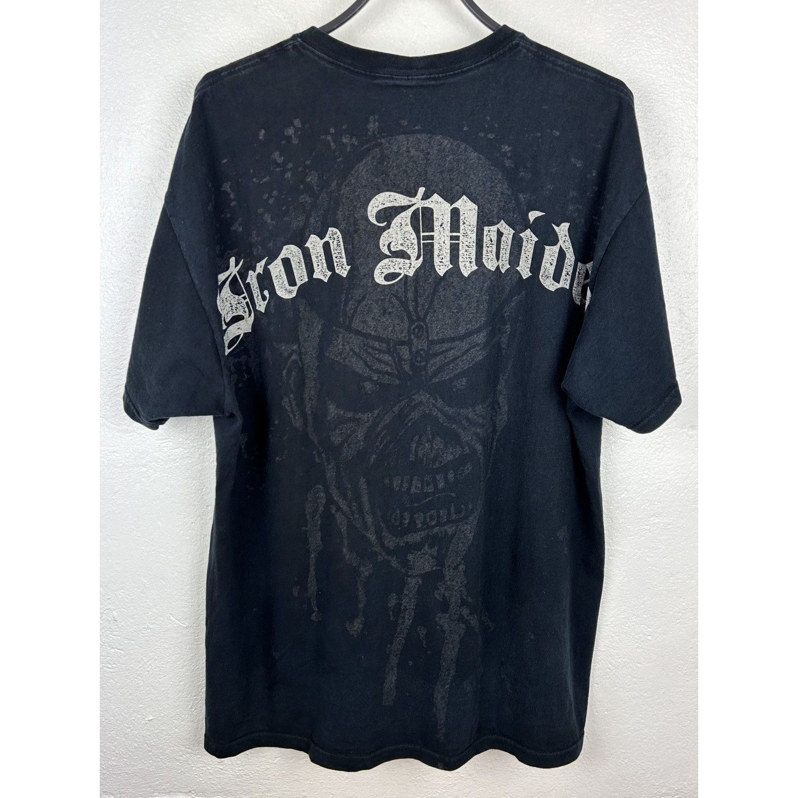 Band Tees 00s Vintage Iron Maiden The Trooper 2007 AOP Allover T-Shirt Size US XL / EU 56 / 4 - 5 Thumbnail
