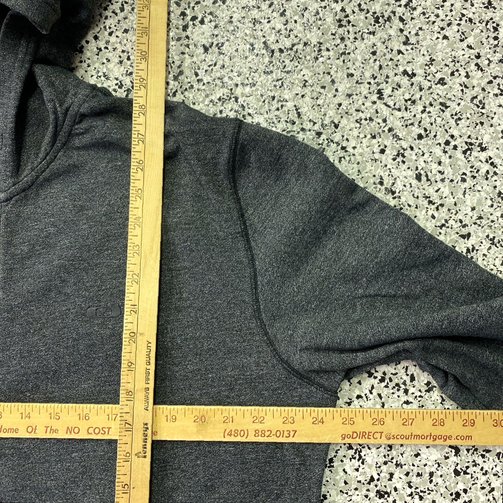 Oakley VINTAGE Oakley Hoodie Mens XL Gray Sweatshirt Zip Up Size US XL / EU 56 / 4 - 2 Thumbnail