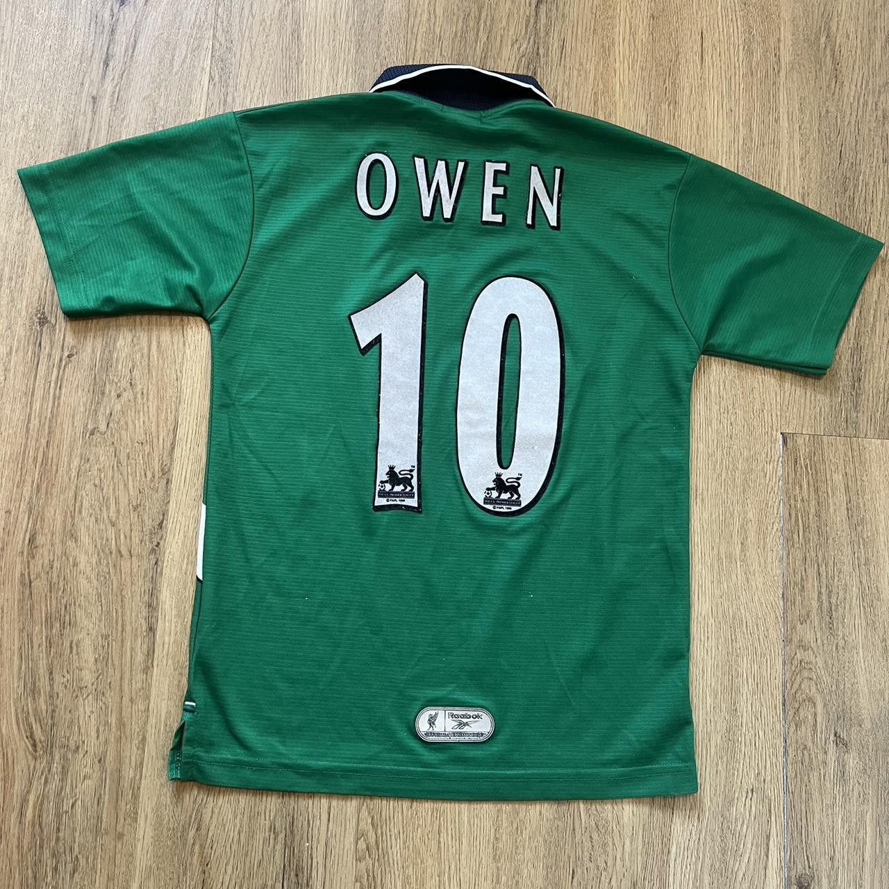 Reebok 1999-00 Liverpool Owen Away Reebok Vintage Retro Size US XS / EU 42 / 0 - 1 Thumbnail